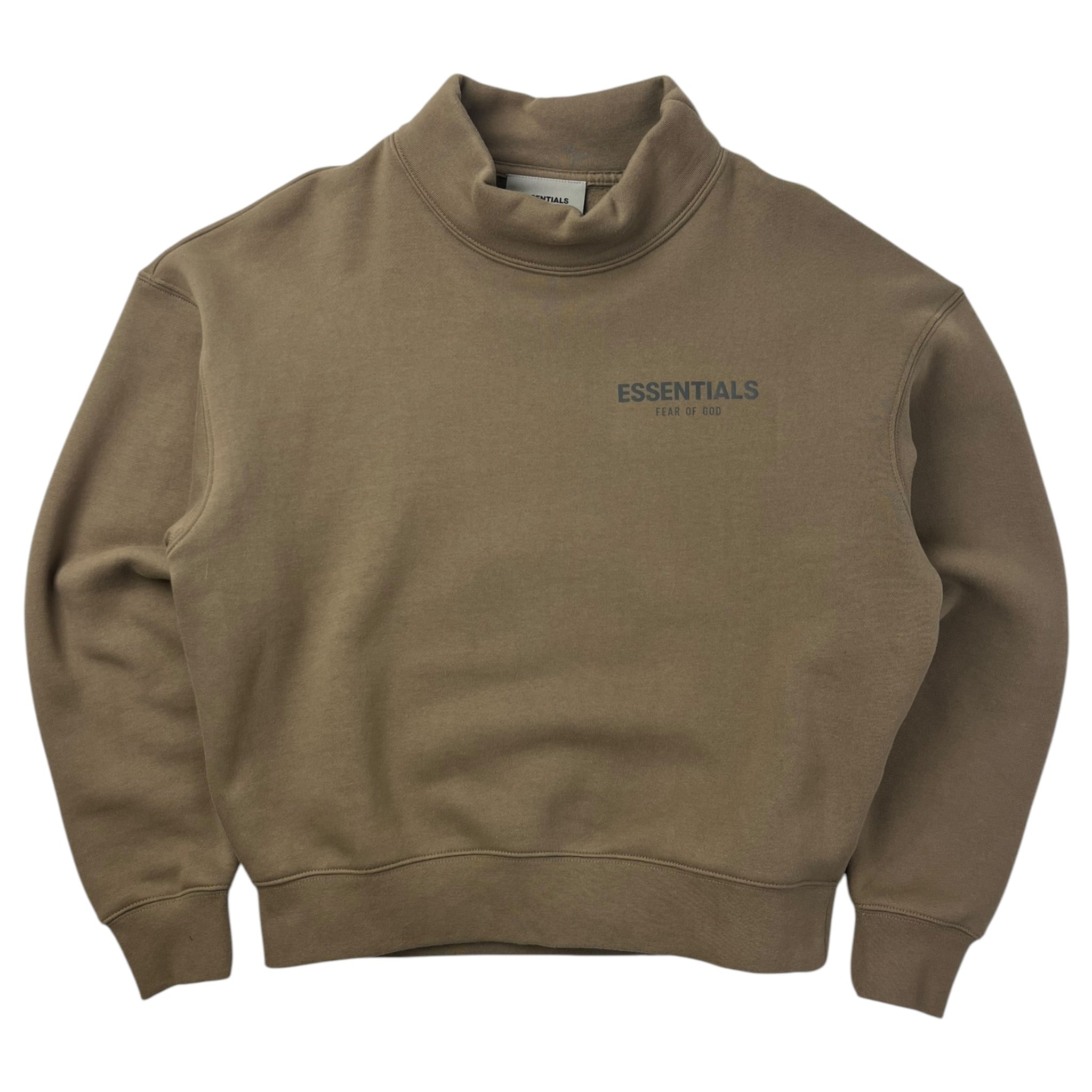 Fear Of God Essentials Mock Neck Crew Harvest