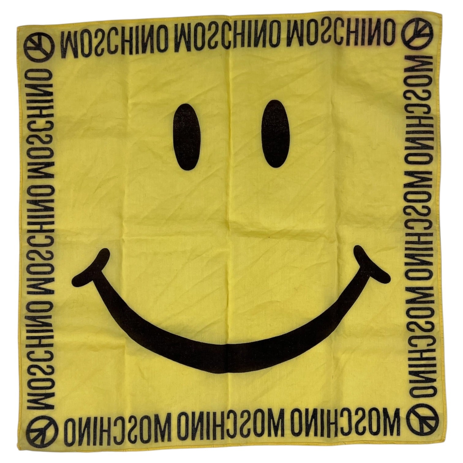 Moschino Scarf Yellow
