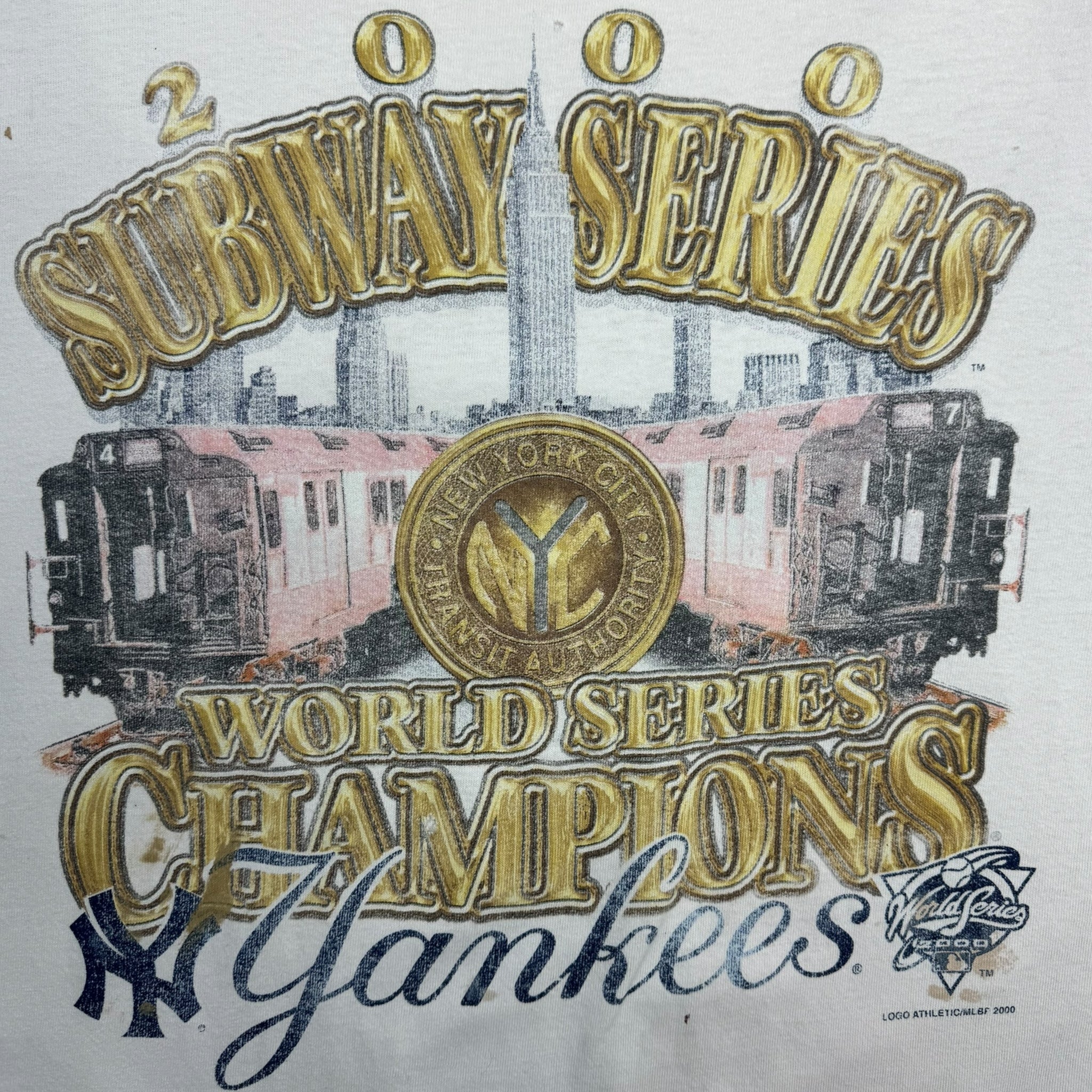 2000 Subway Series Yankees Vs New York Mets T-Shirt