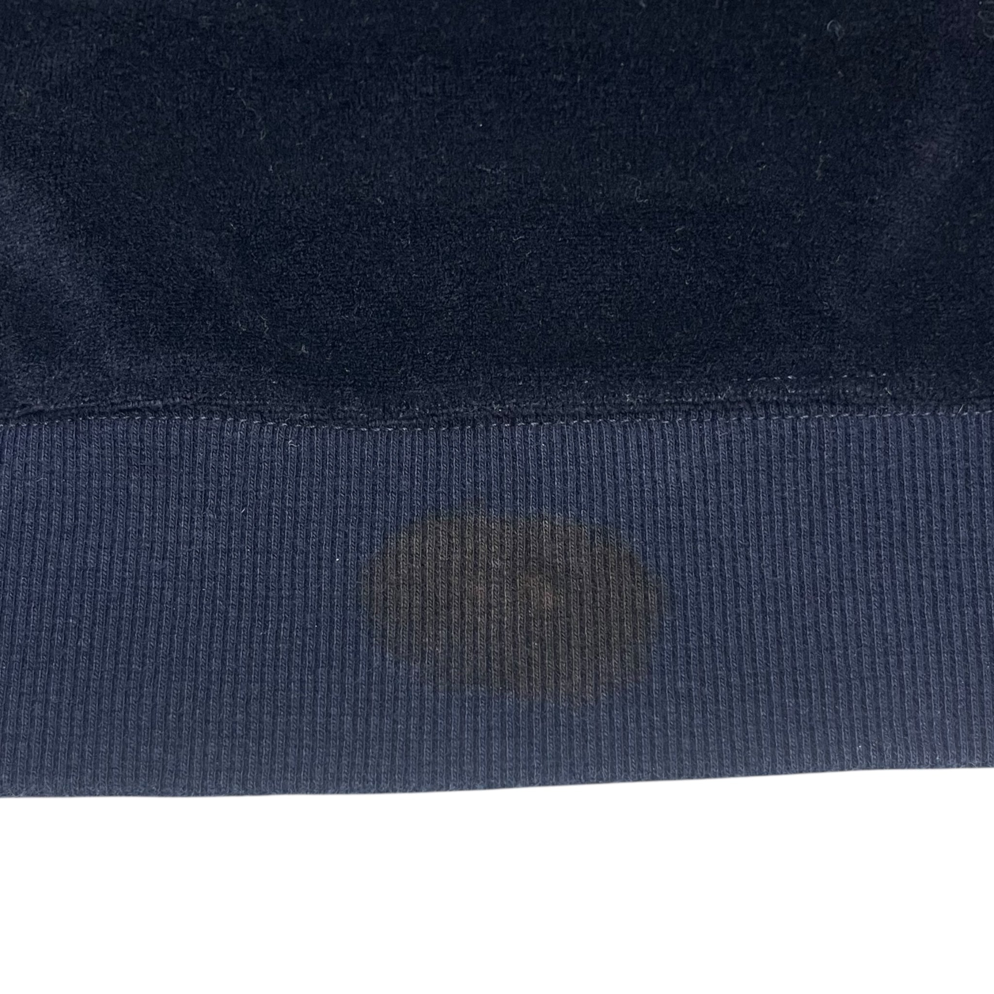 Stussy Velvet Velour Sweatshirt Purple