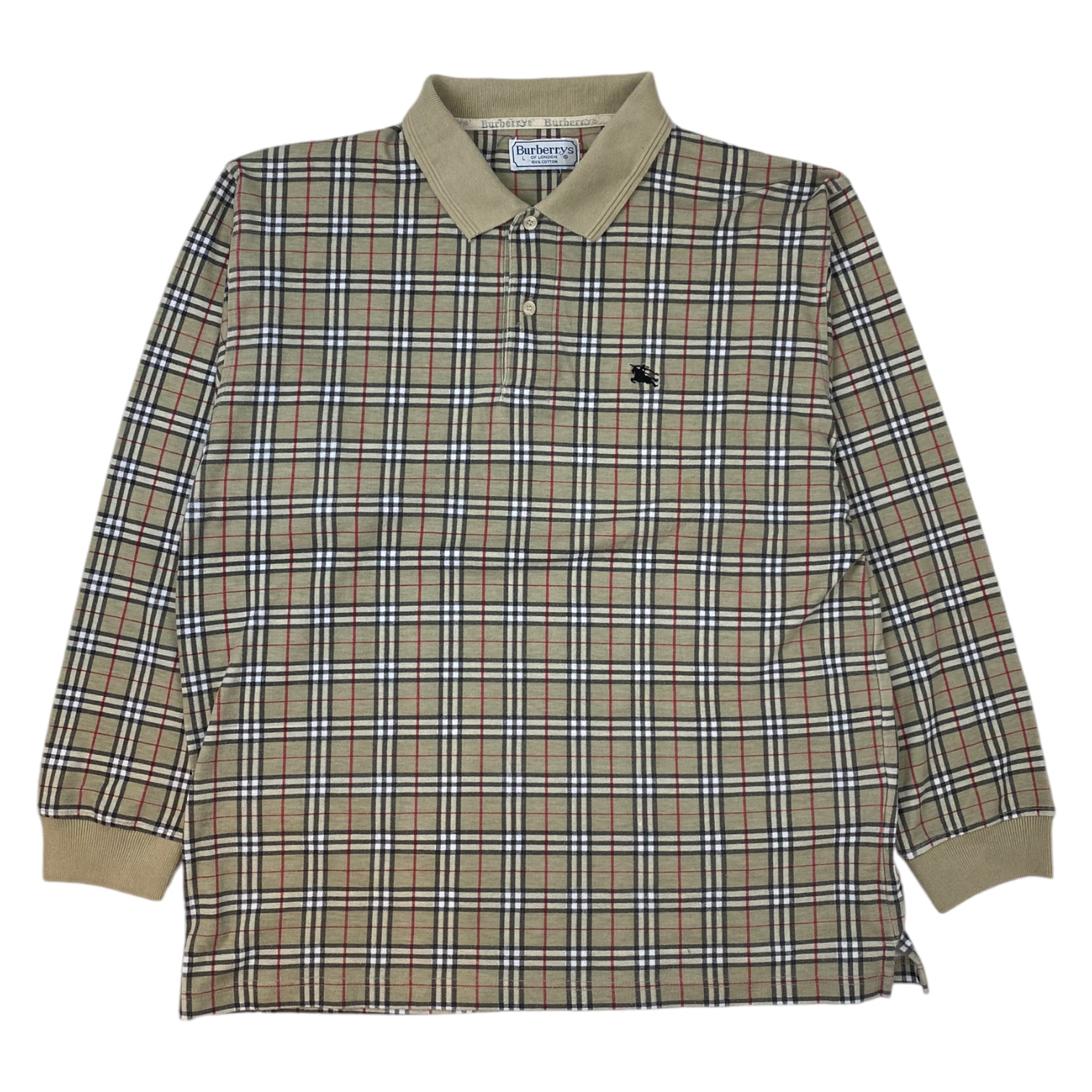 Vintage Burberry Nova Check Pullover