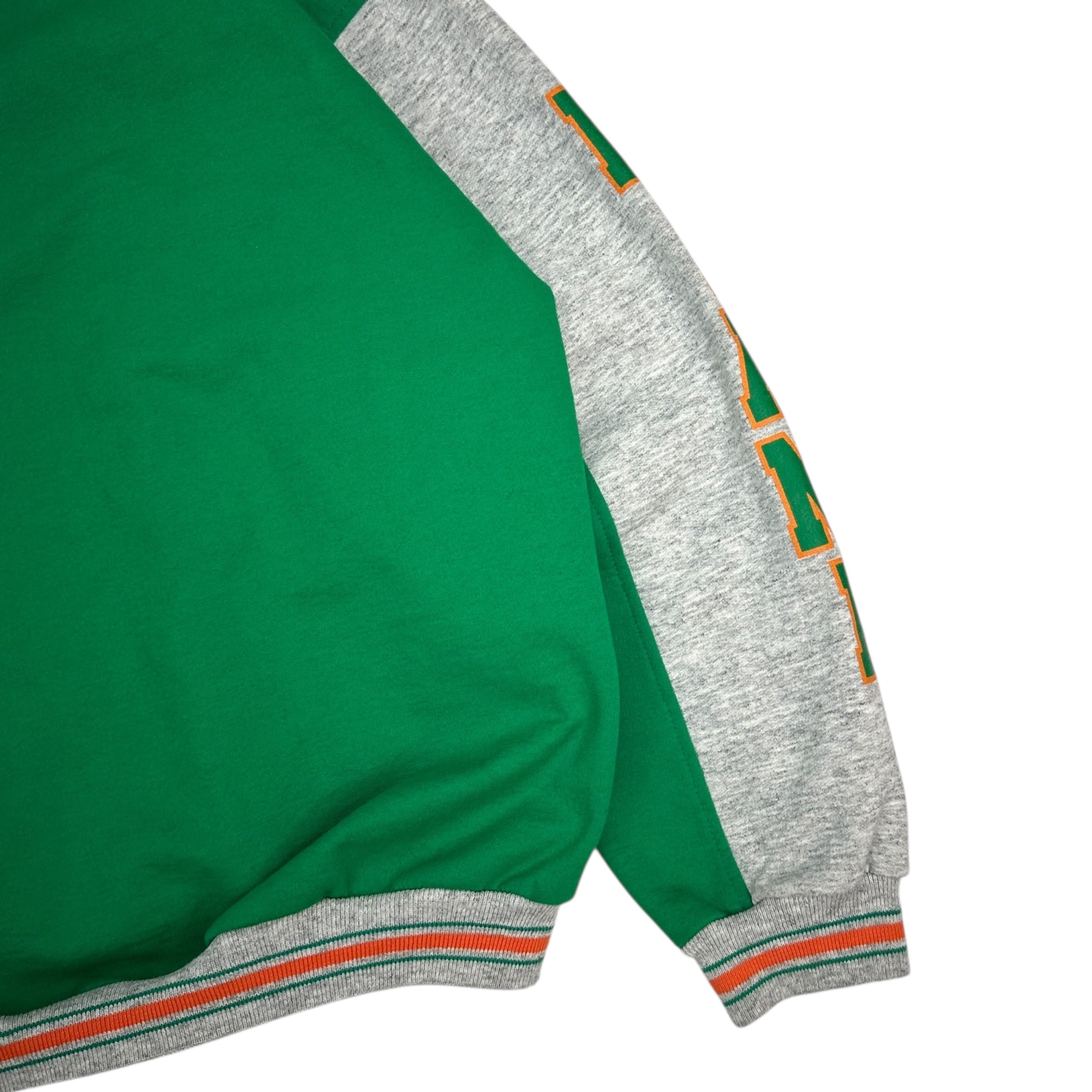 Vintage Miami Hurricanes 1/4 Hoodie