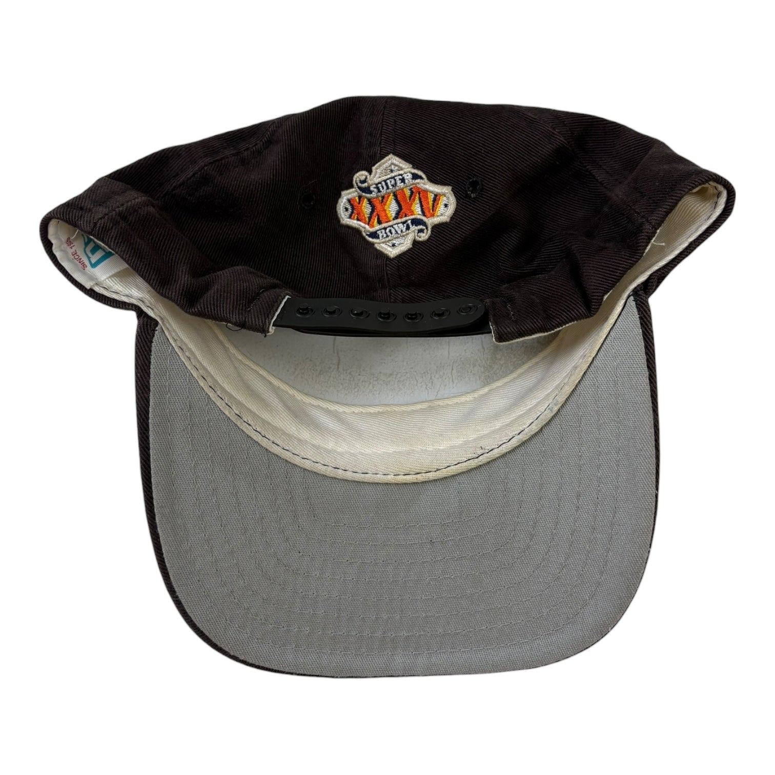 Vintage Super Bowl XXXV Baltimore Ravens SnapBack Hat Black