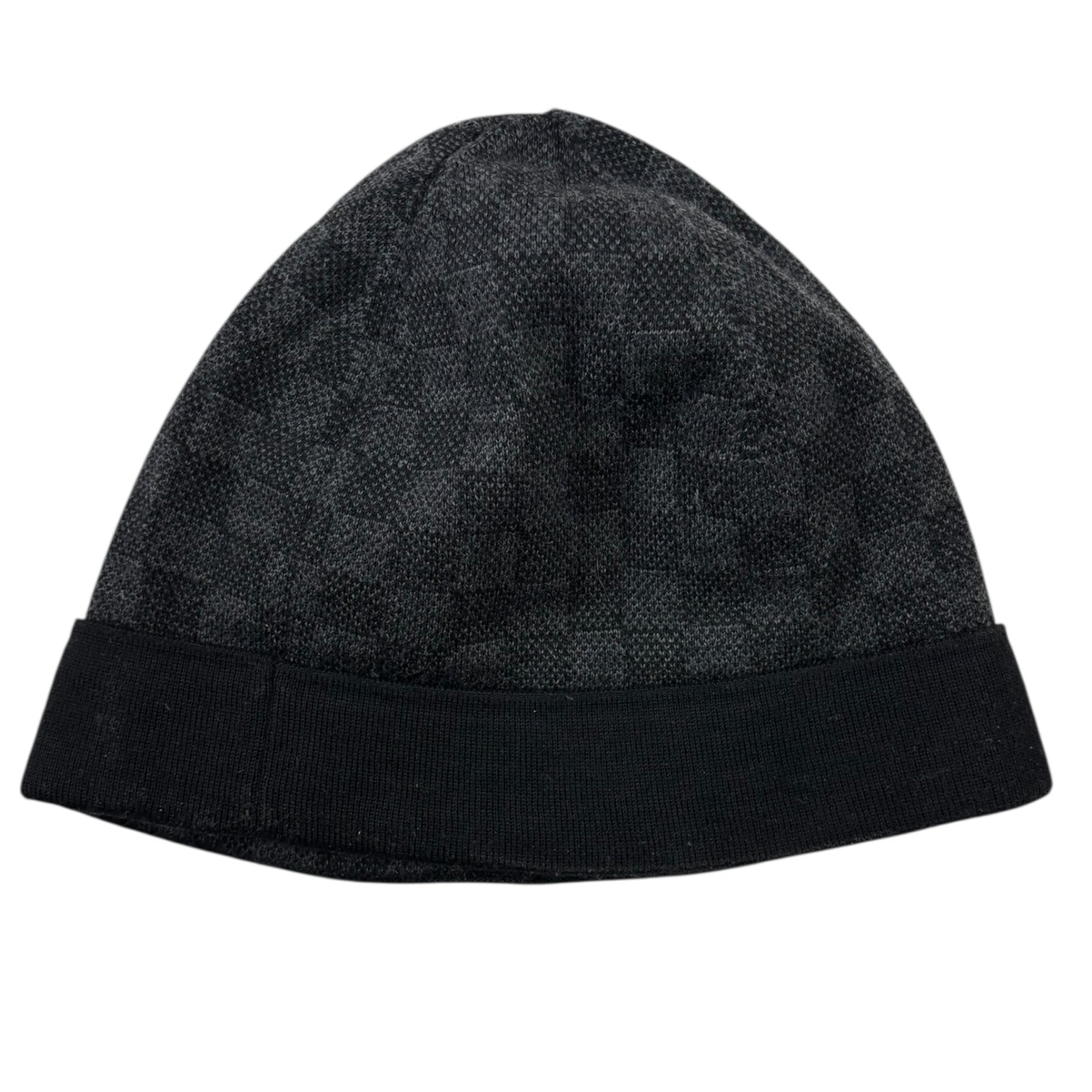Louis Vuitton Neo Petit Damier Wool Beanie Grey/Black