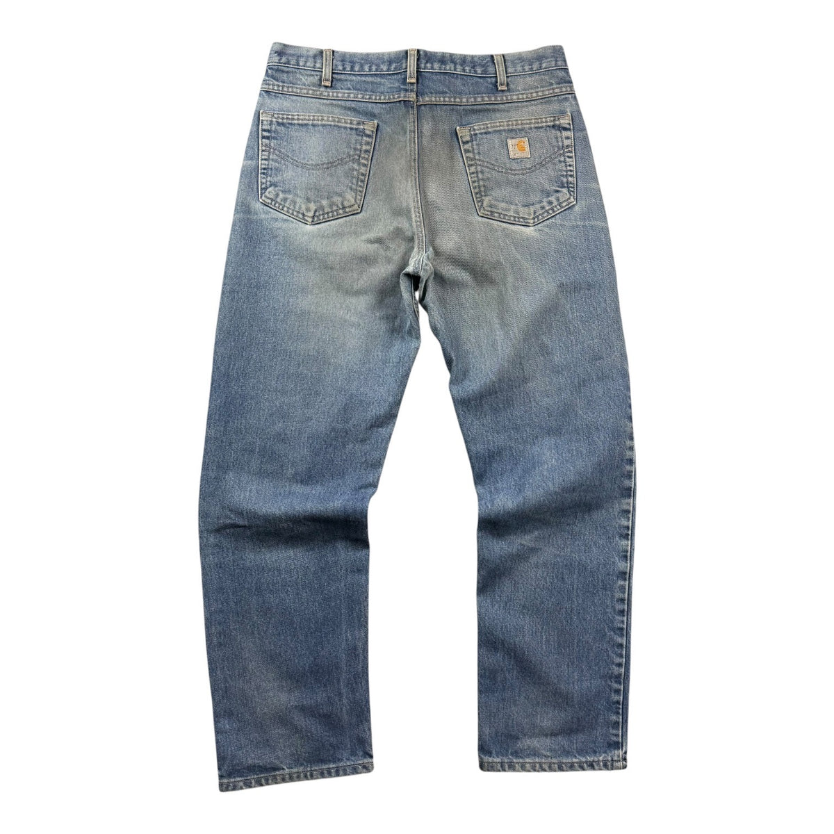 Vintage Carhartt Relaxed Fit Denim Pants Blue