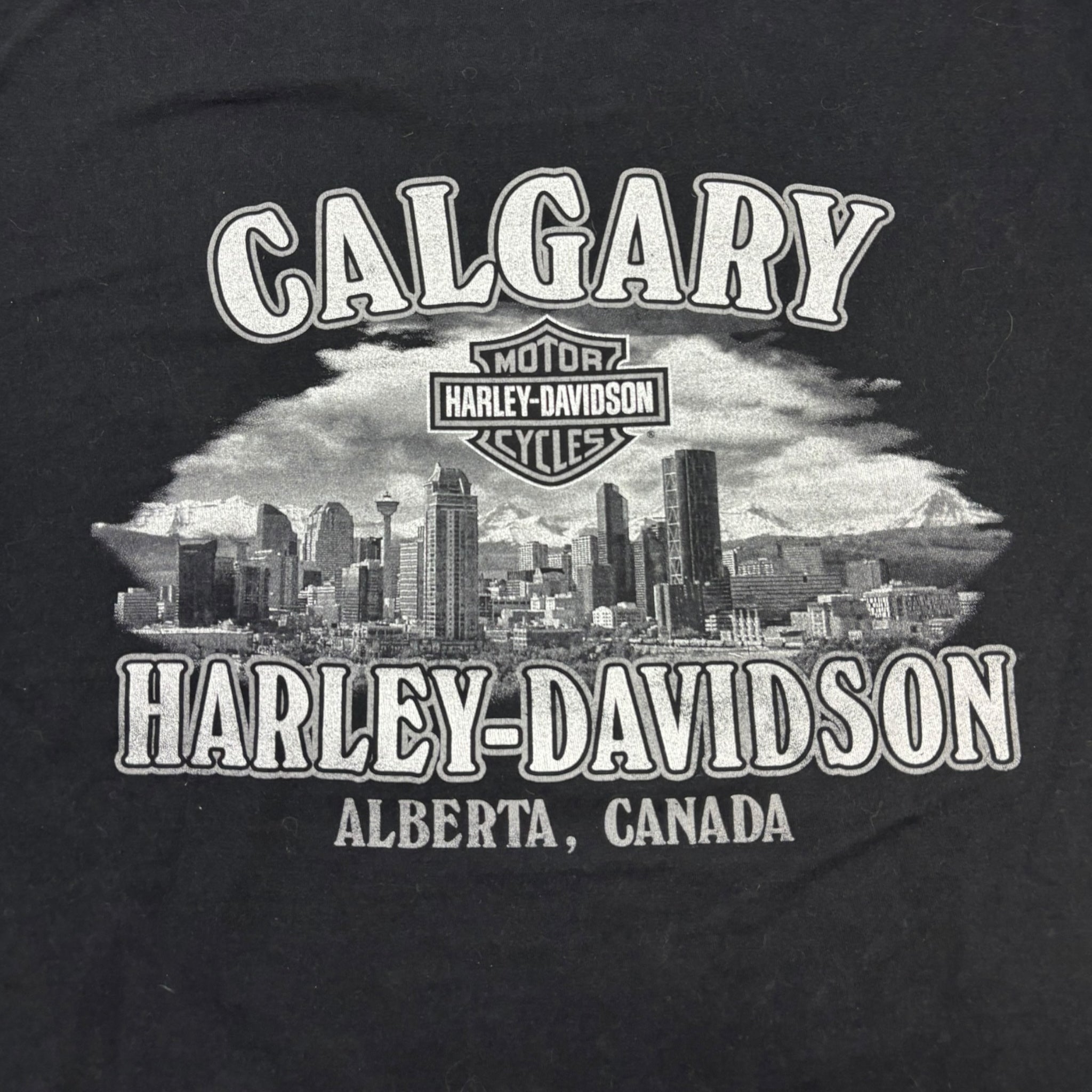 Harley Davidson Calgary Grim Reaper T-Shirt