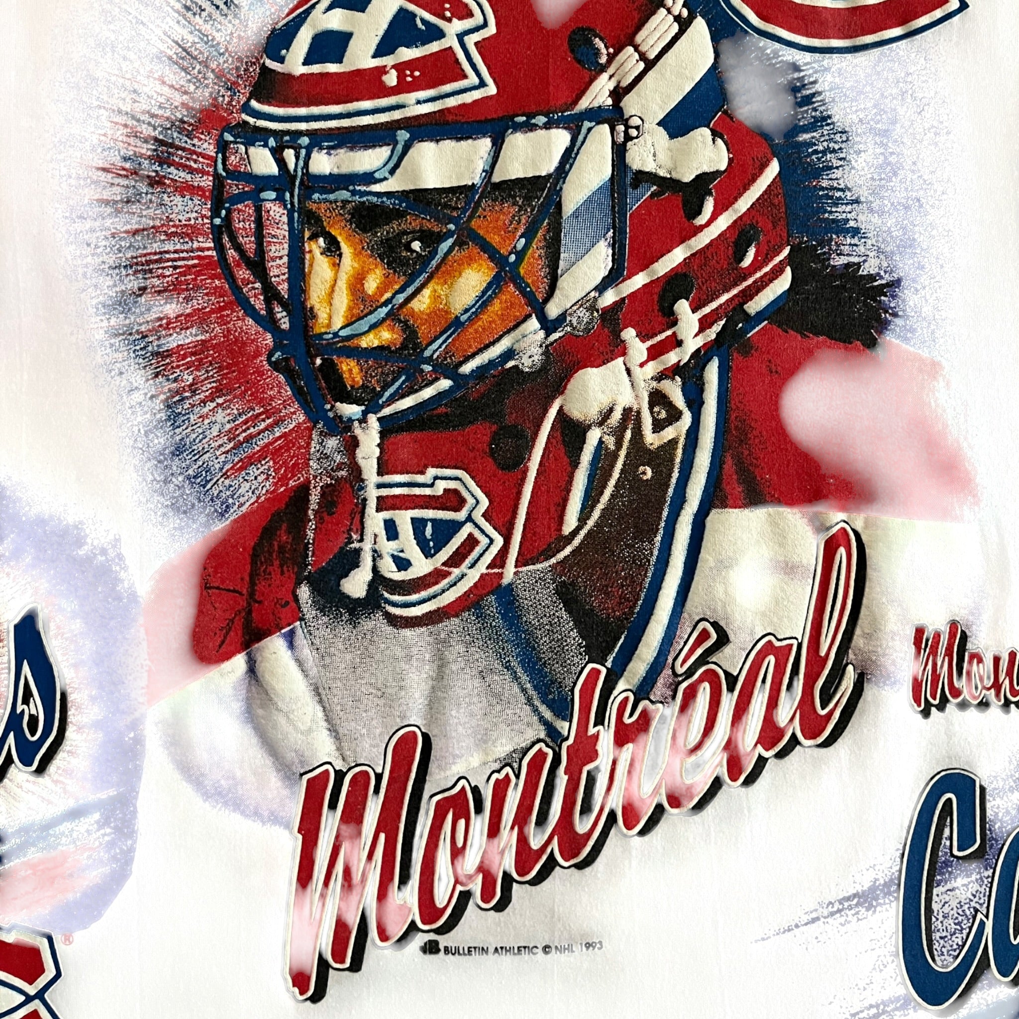 1993 Montreal Canadiens Bulletin Athletic AOP T-Shirt