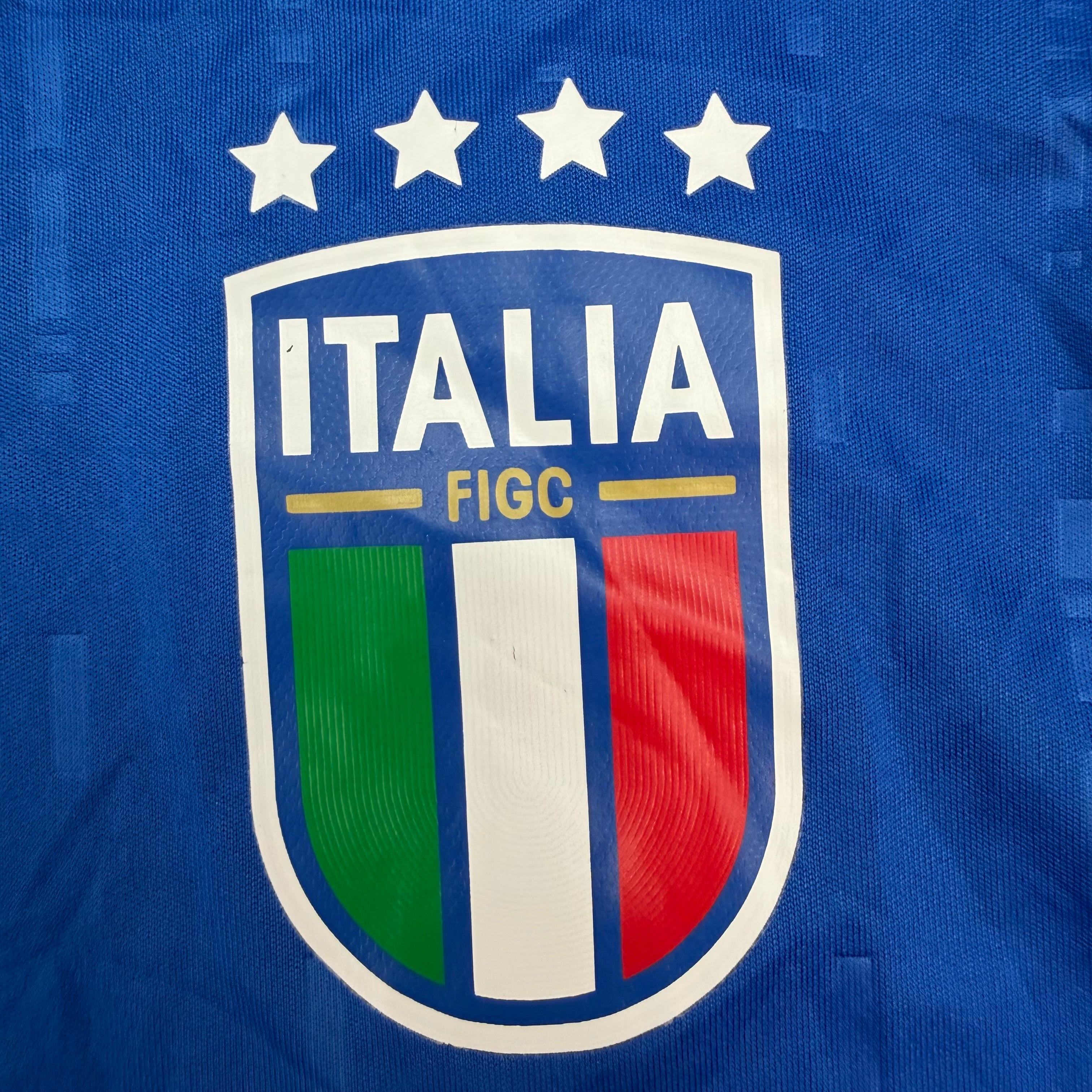 2024 Adidas Italy Home Jersey Blue