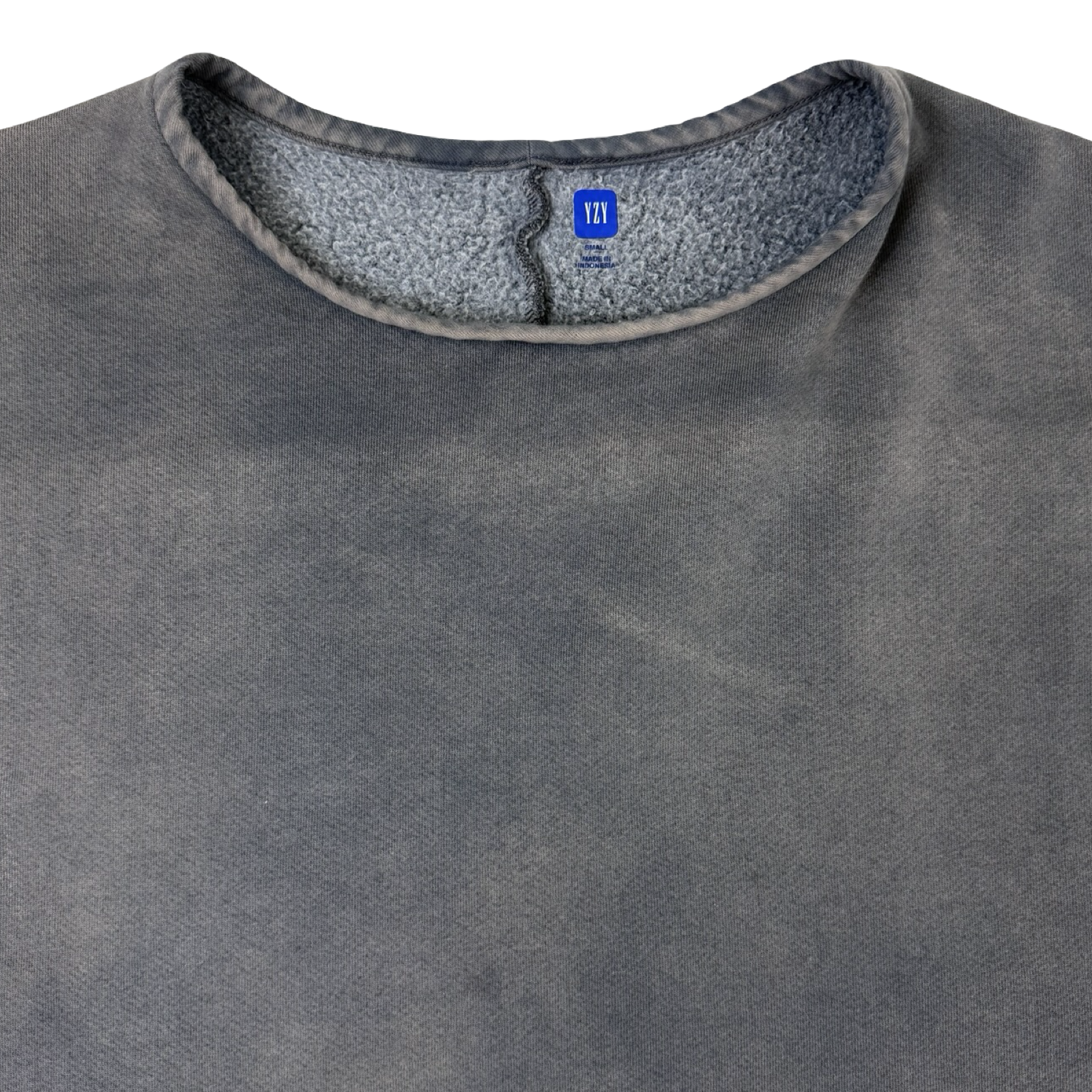 Yeezy Gap Engineered by Balenciaga Fleece Yoke T-Shirt Washed Black