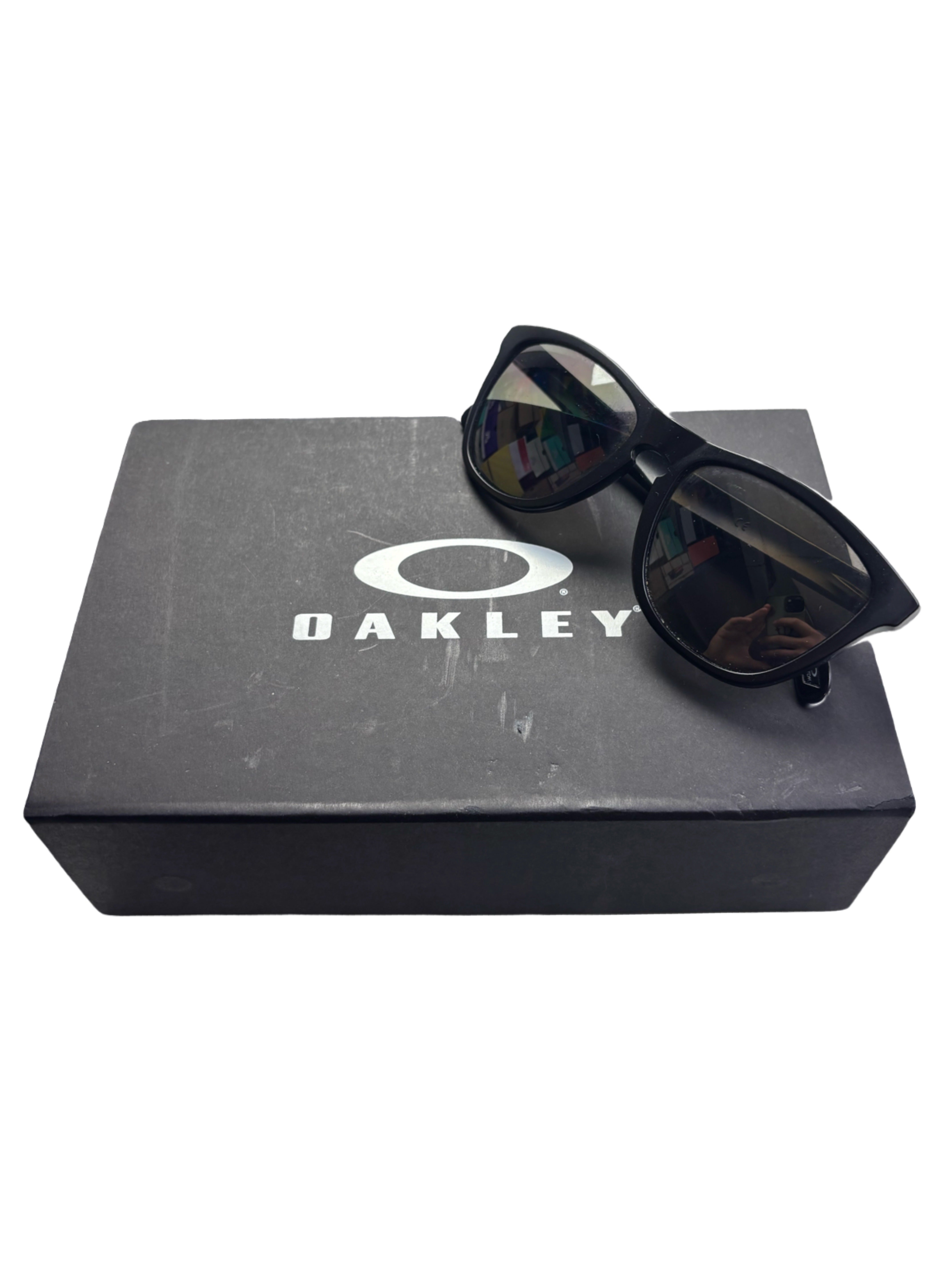 Oakley Frogskin Prizm Lens Matte Black Sunglasses
