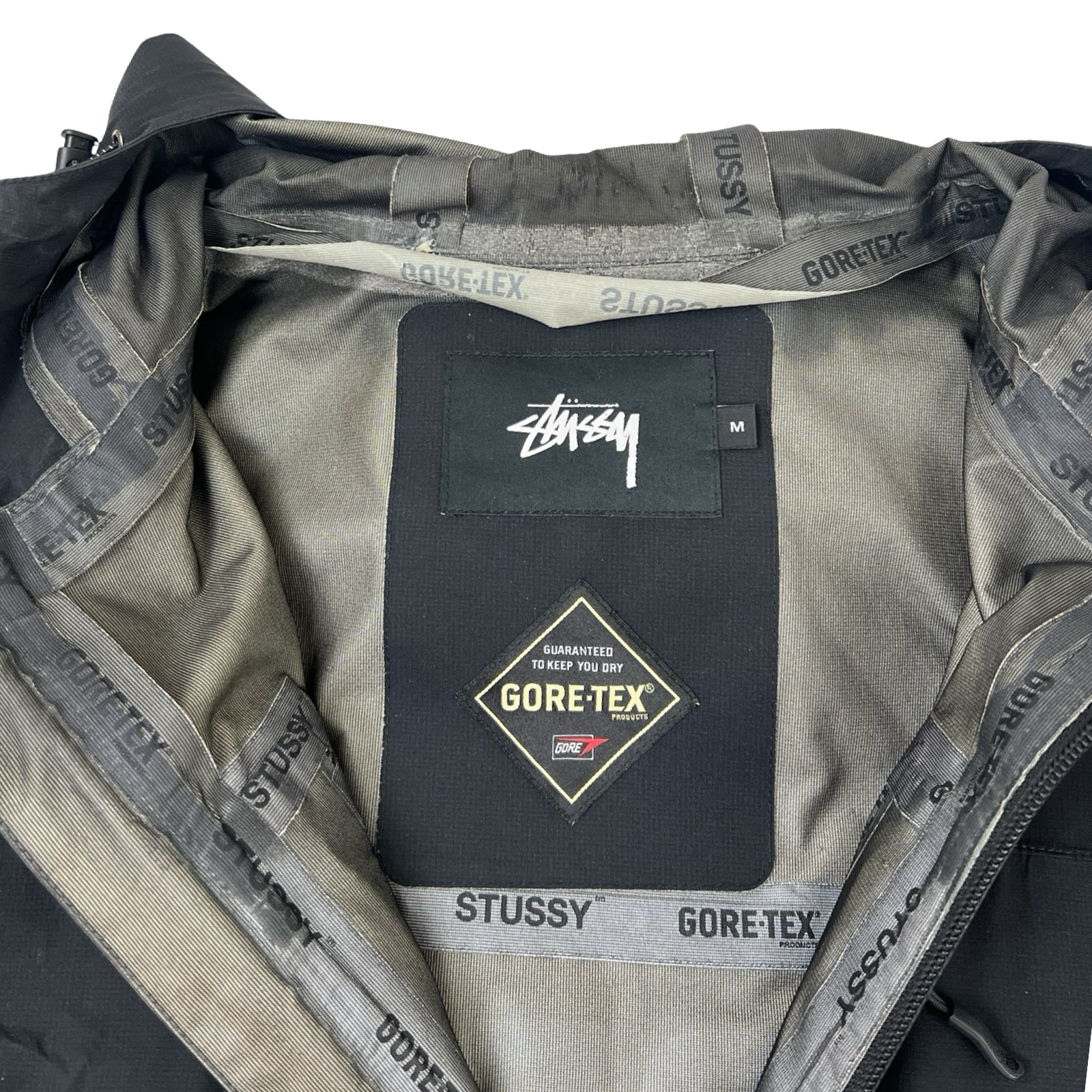 Stussy Gore-Tex Guide Shell Jacket Black