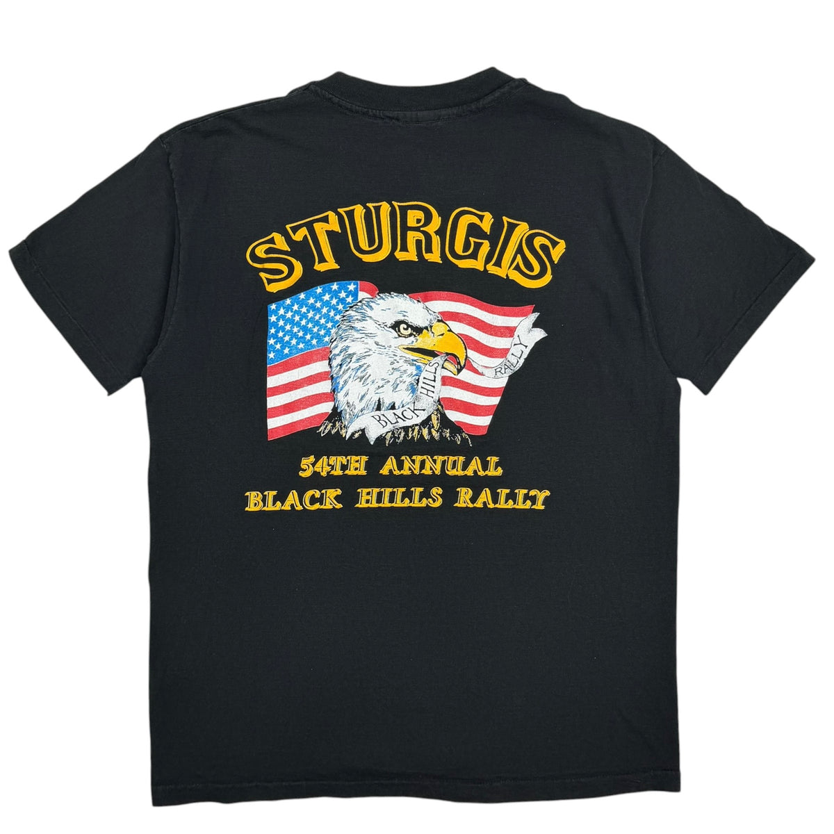 1990 Sturgis Black Hills Rally “I Don’t Start Trouble…” Tee Black