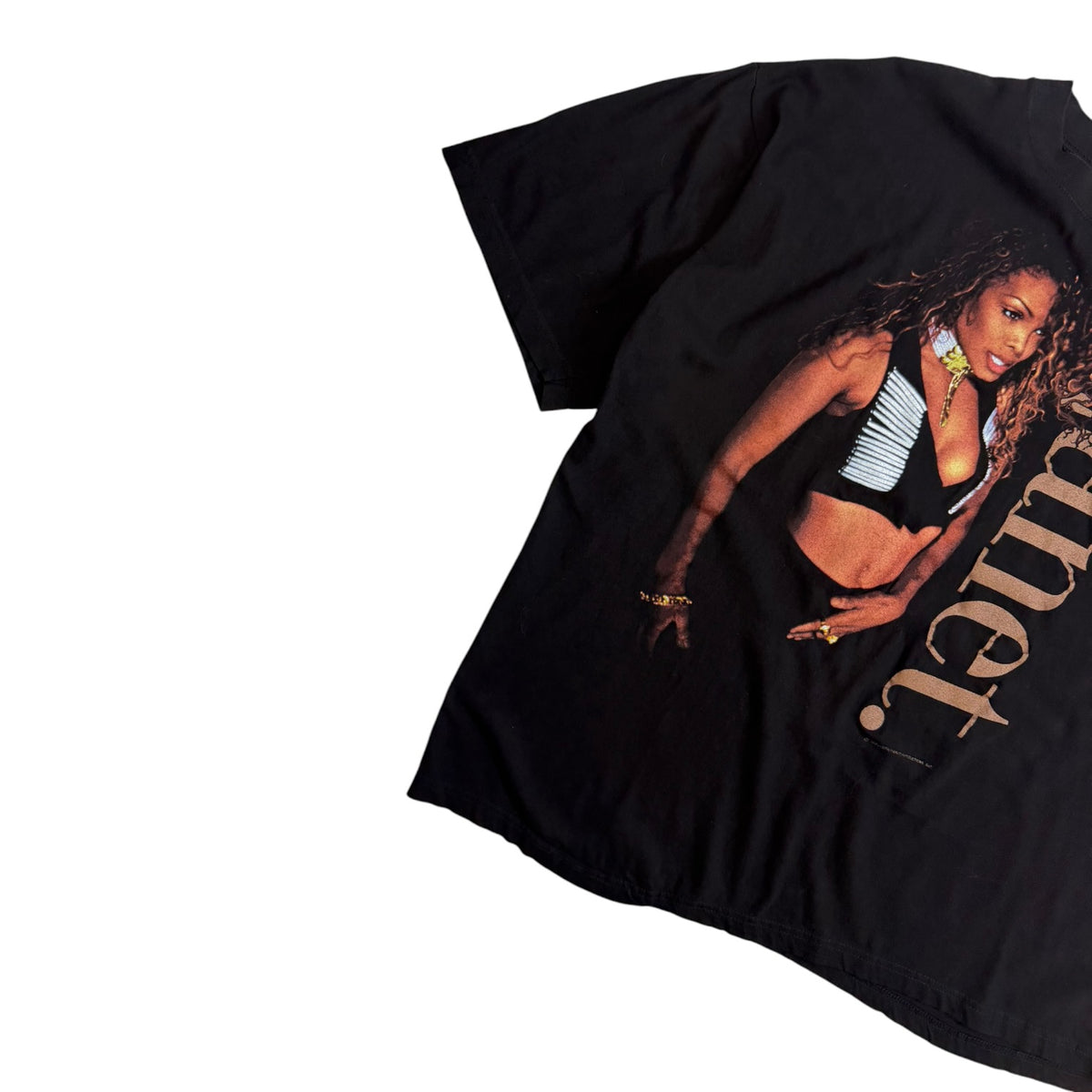 Vintage 1993 Janet Jackson “janet.” Tour T-Shirt Black