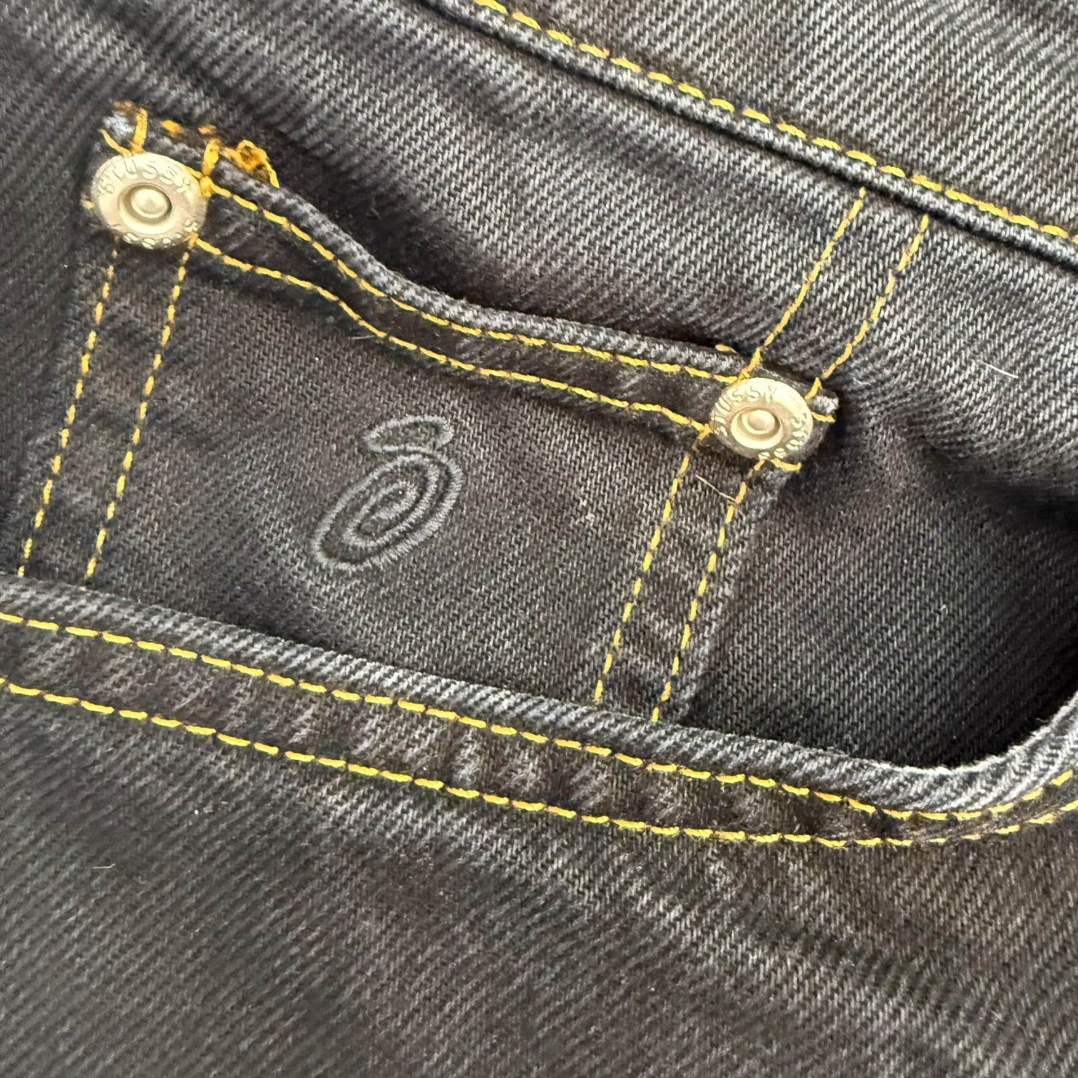Stussy Classic Denim Pants Dark Indigo