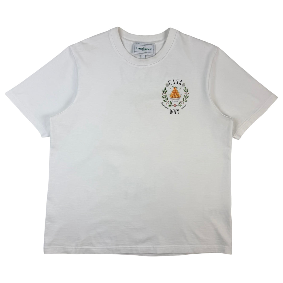 Casablanca Casa Way T-Shirt White
