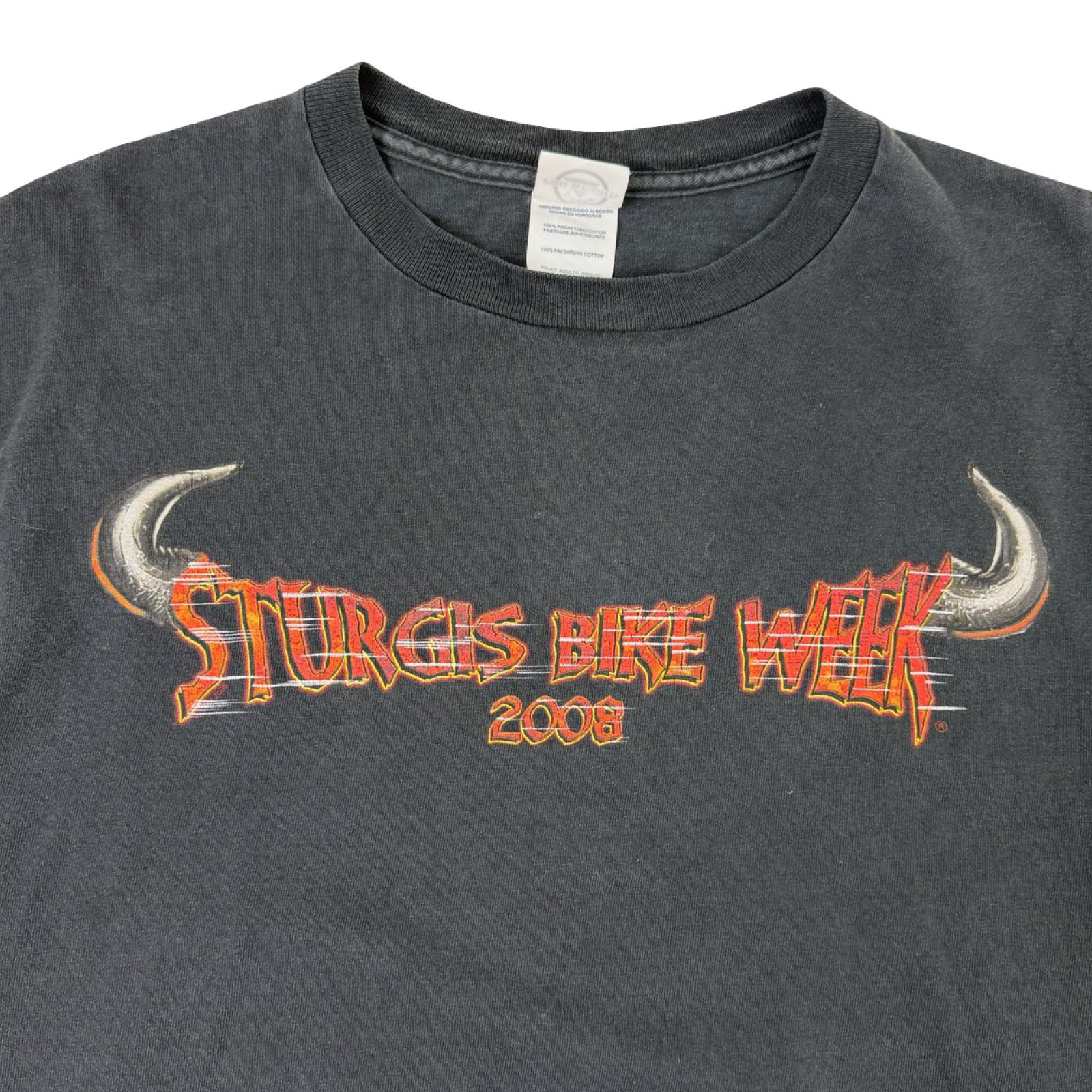 Vintage Sturgis Bike Week 2008 T-Shirt Black