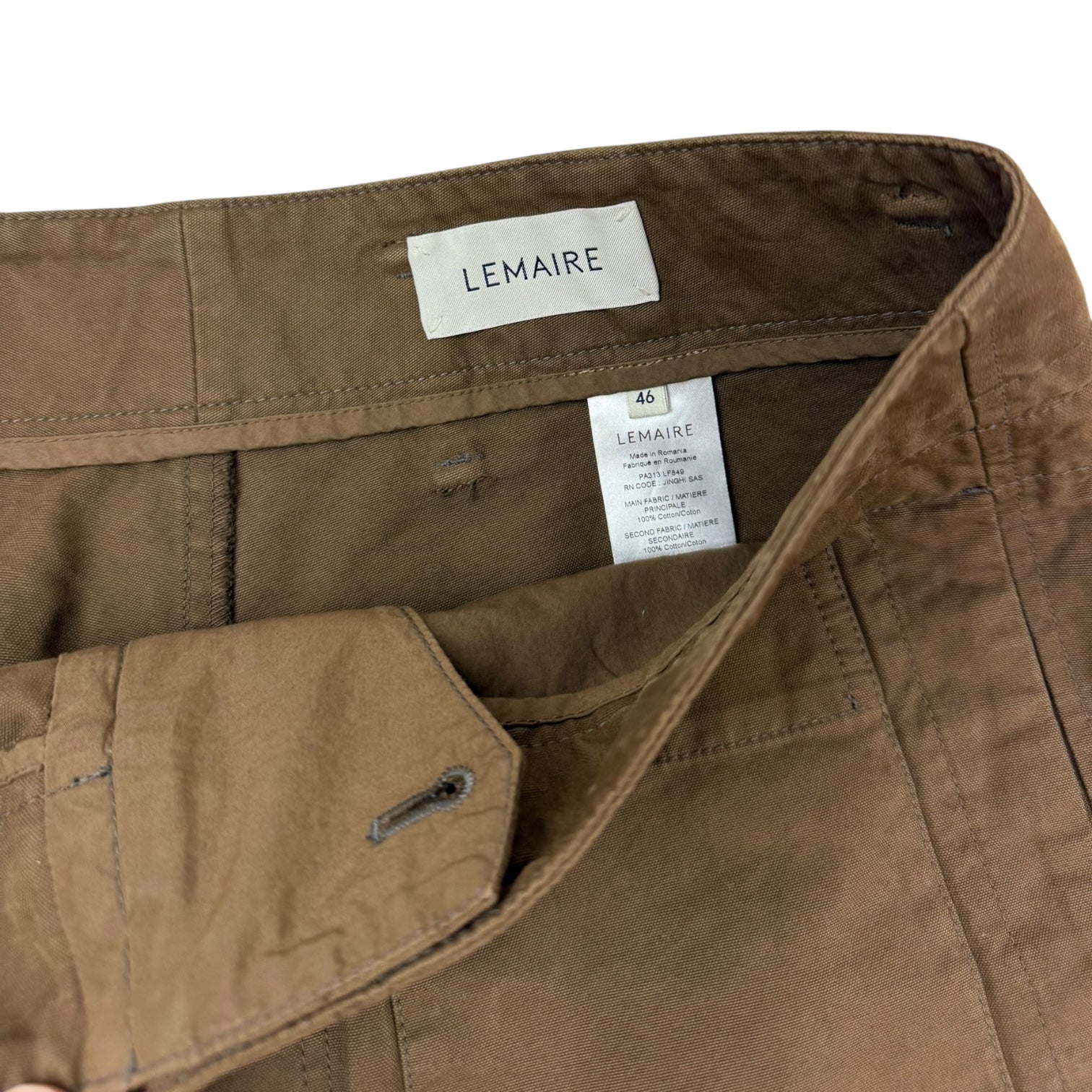 Lemaire Military Field Pant Brown