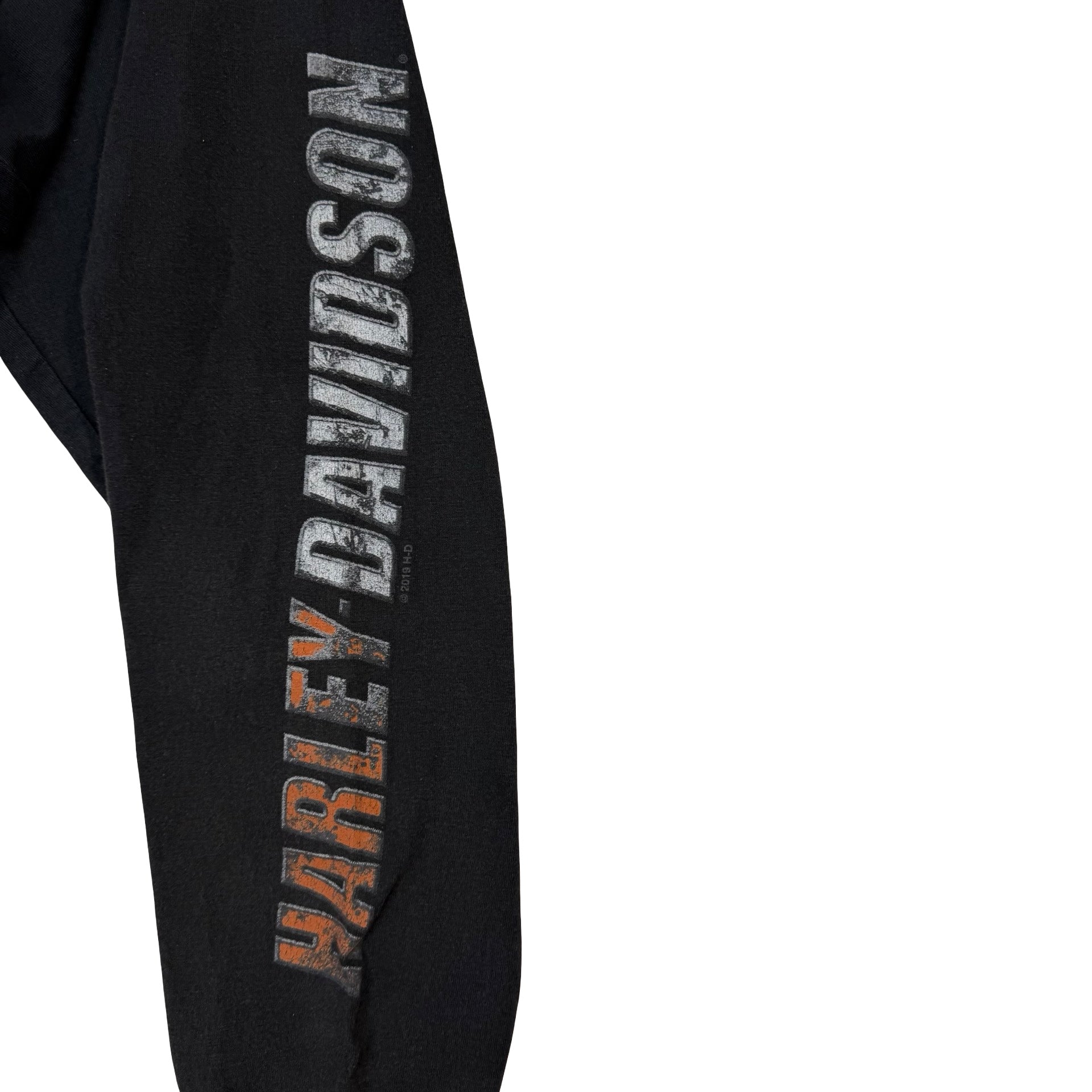 Harley Davidson Banff Wolf Longsleeve Black