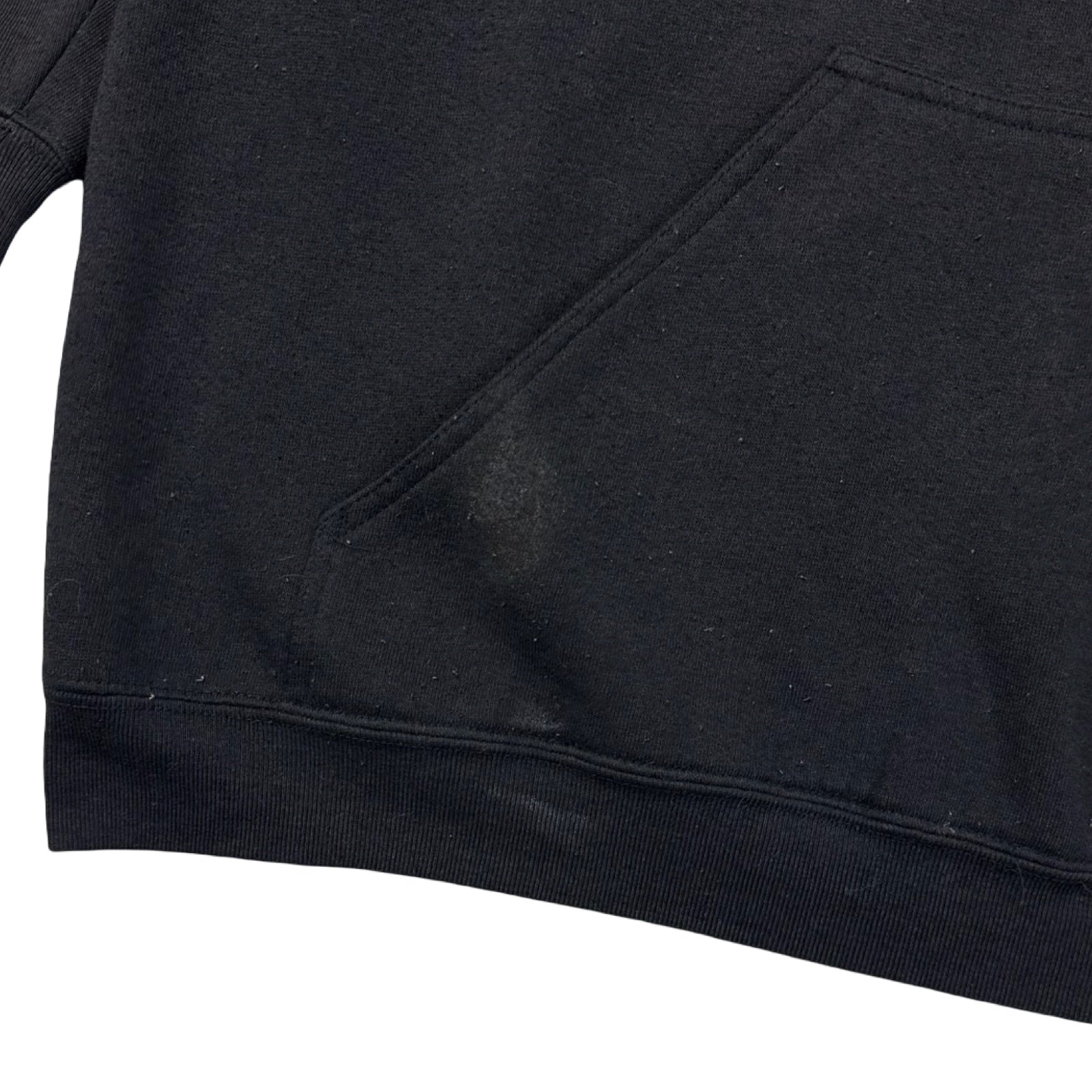 Vintage Nike Spellout Outline Hoodie Black