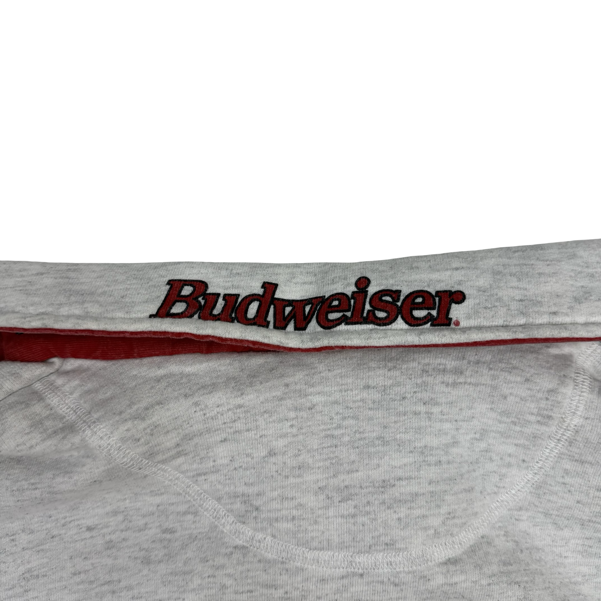 Vintage Budweiser ‘Bud’ Quarter Zip Grey