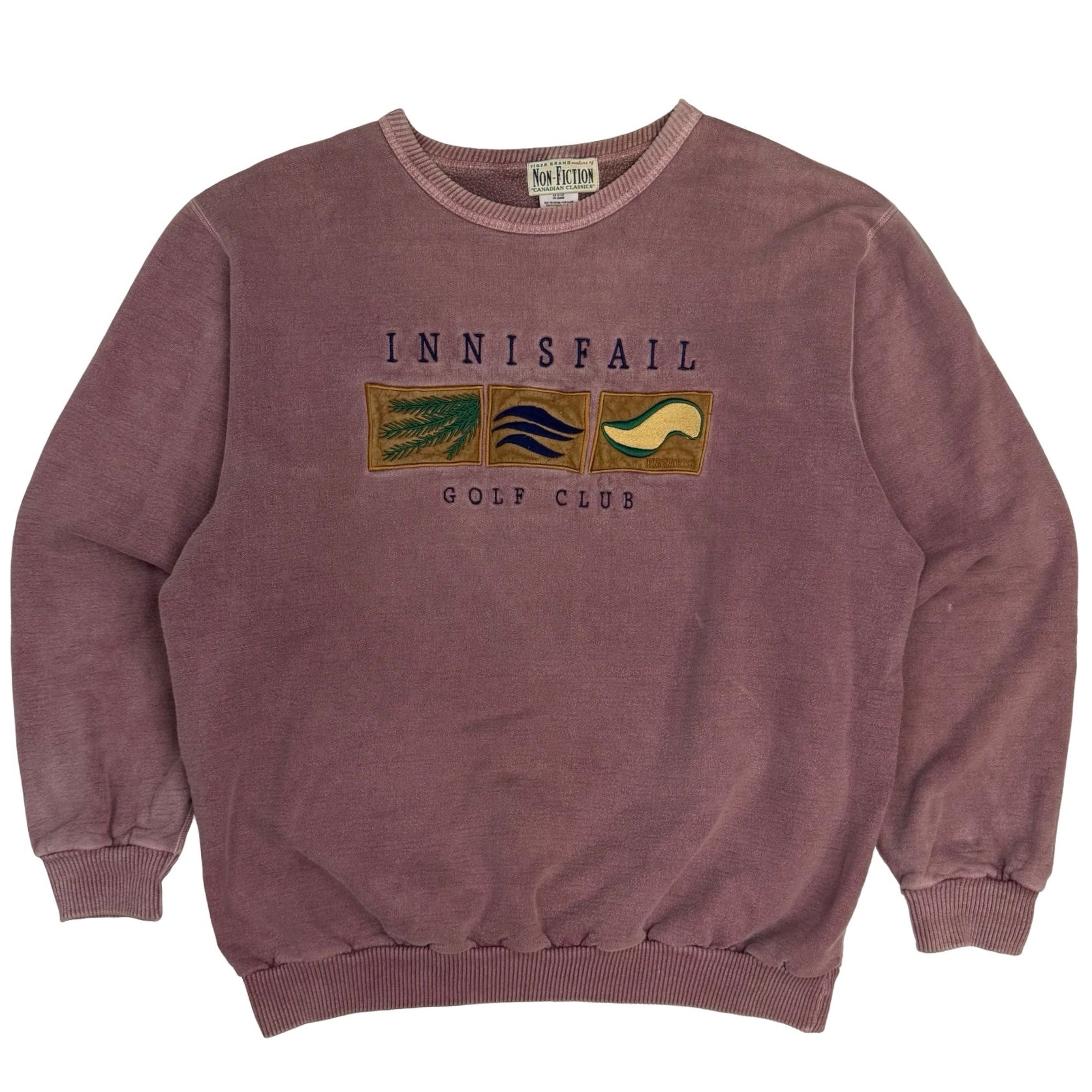 Vintage Innisfall Golf Club Crewneck Washed Red