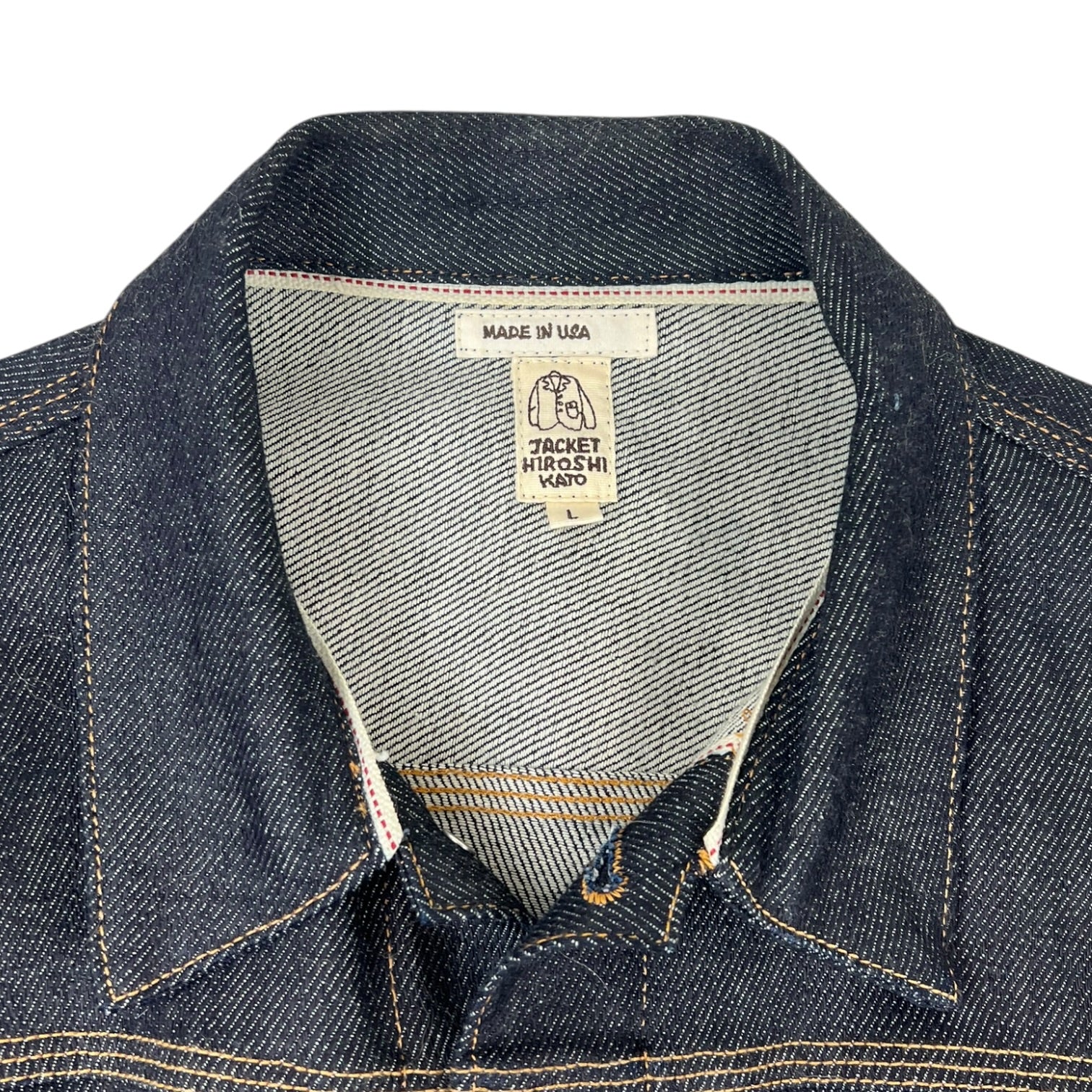 Hiroshi Kato The Blade Denim Jacket Indigo Raw Selvedge