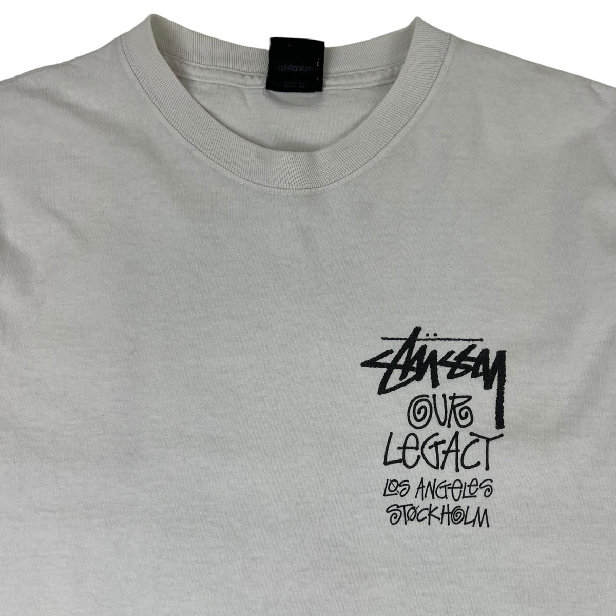 Stussy X Our Legacy T-Shirt White
