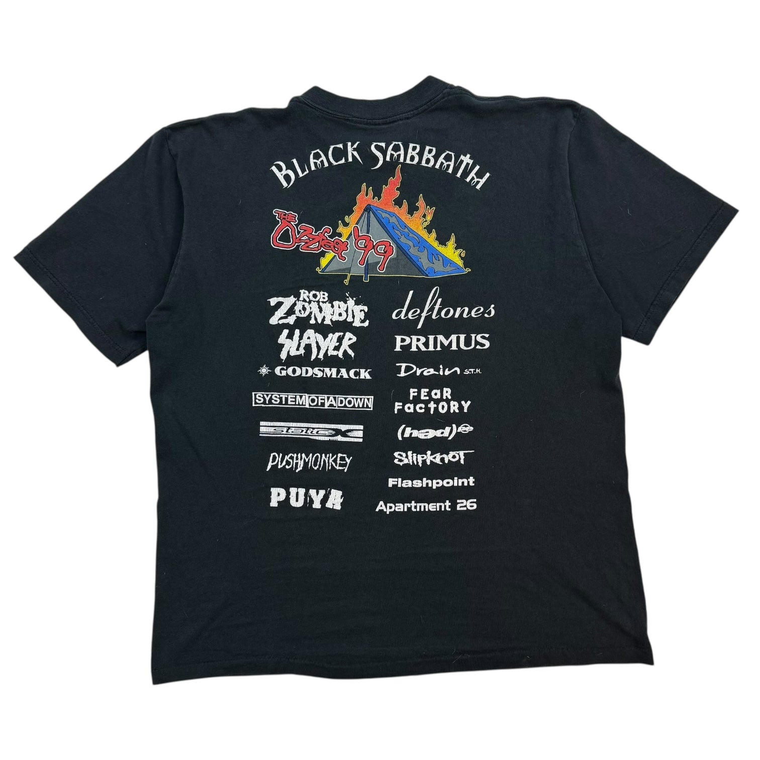 1999 Ozzfest Tee Black