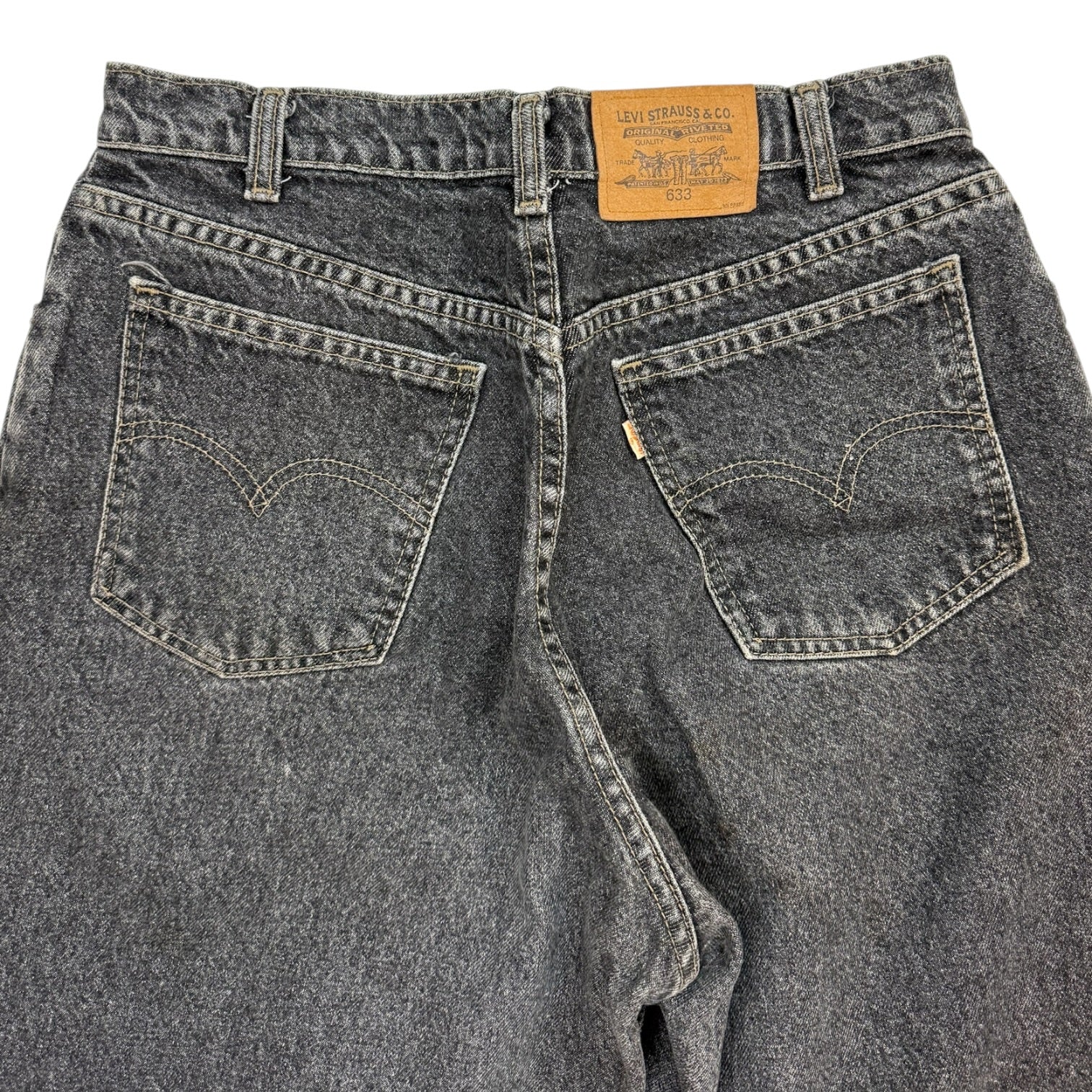 Vintage Levi’s 633 Denim Jeans Washed Black