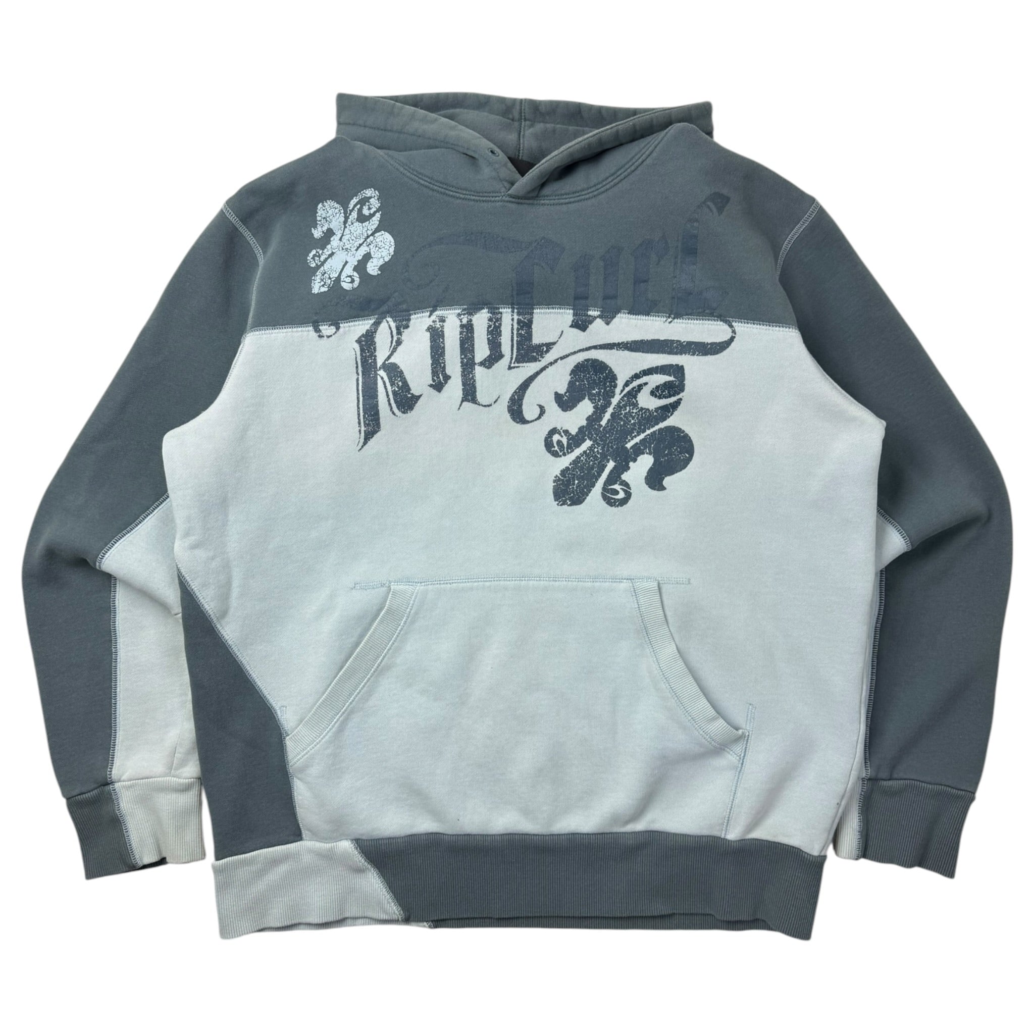 Vintage Y2K Rip Curl Fleur-De-Lis Surf Hoodie