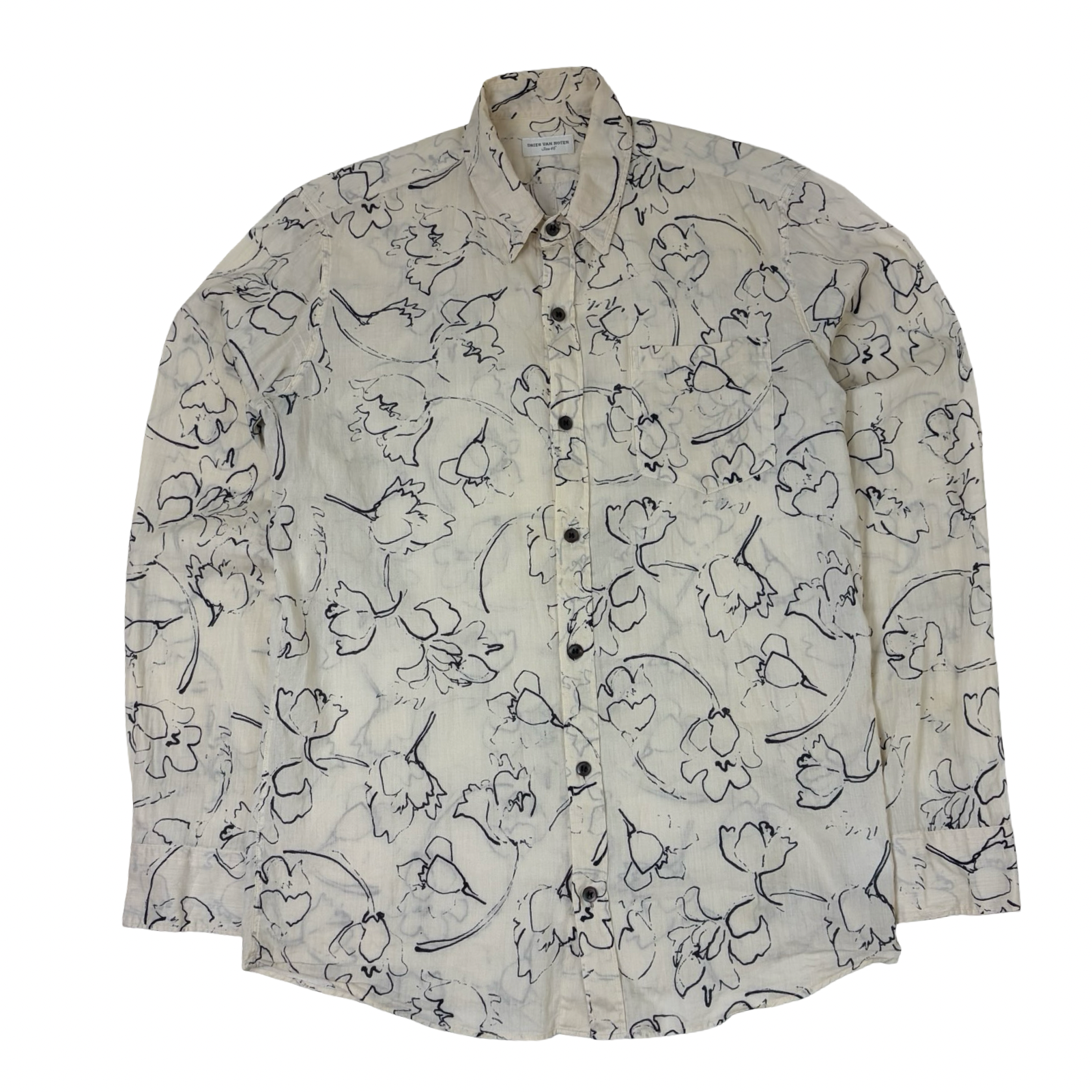 Dries Van Noten Button Up Cream