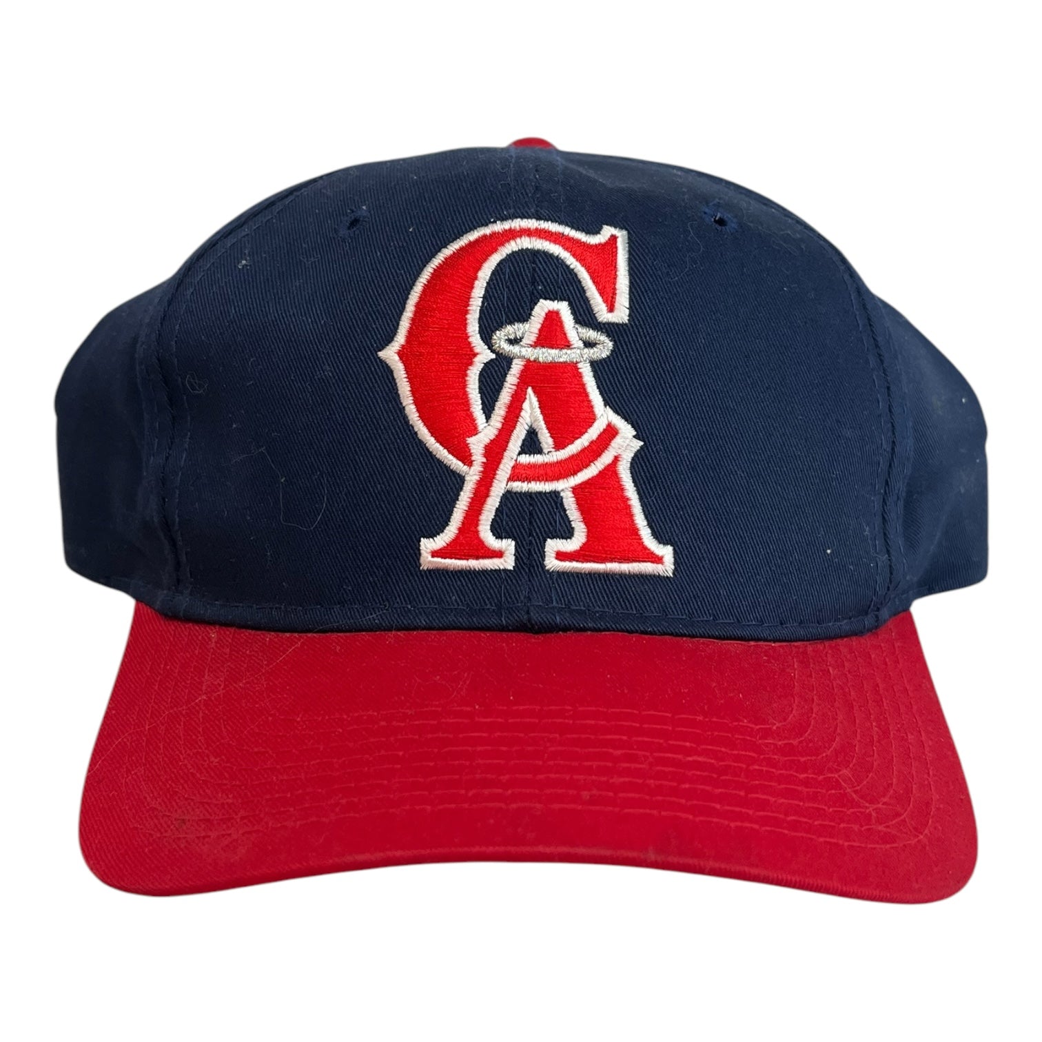 Vintage California Angels Hat Navy/Red
