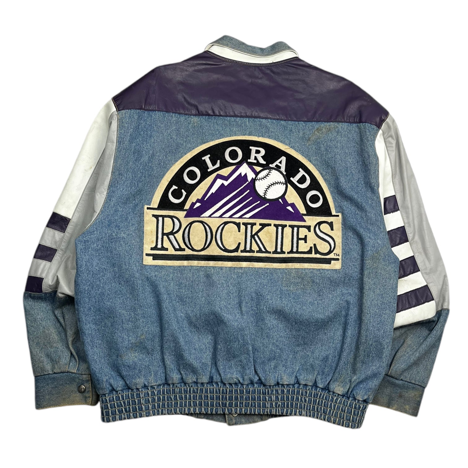 Vintage Jeff Hamilton Colorado Rockies Jacket