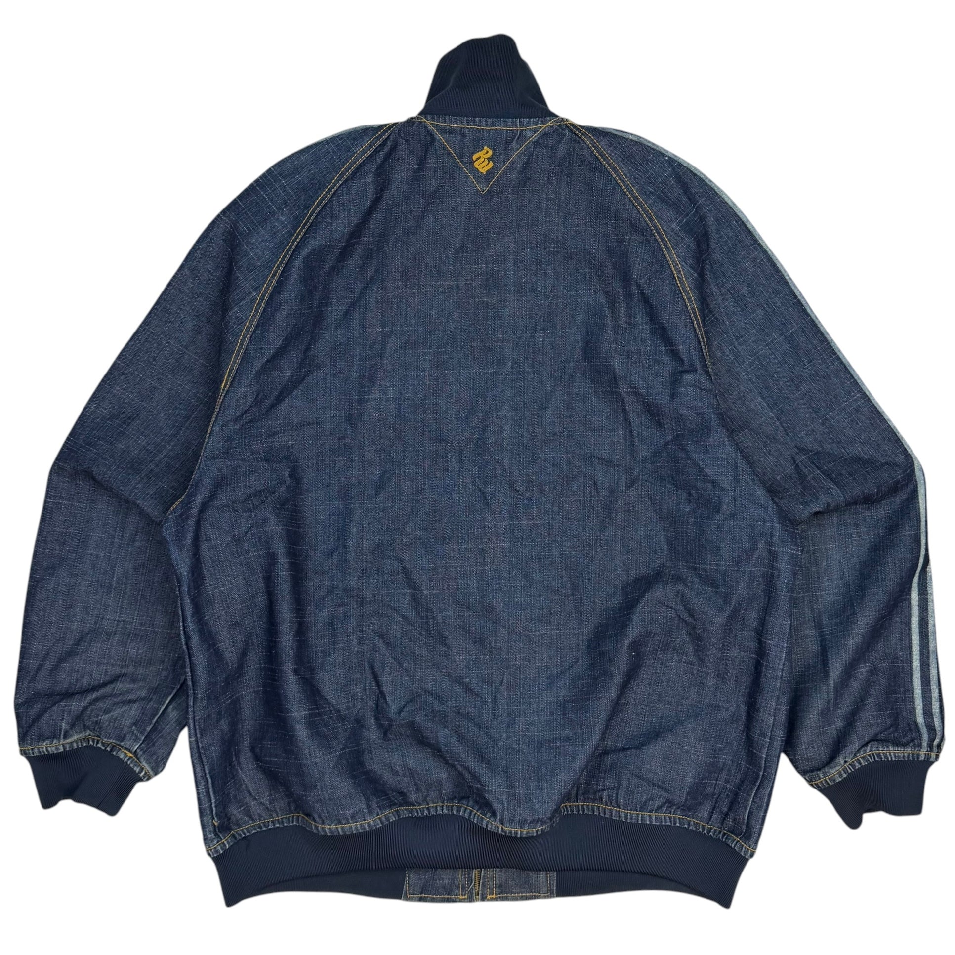 Vintage Roca Wear Denim Co Track Jacket Navy
