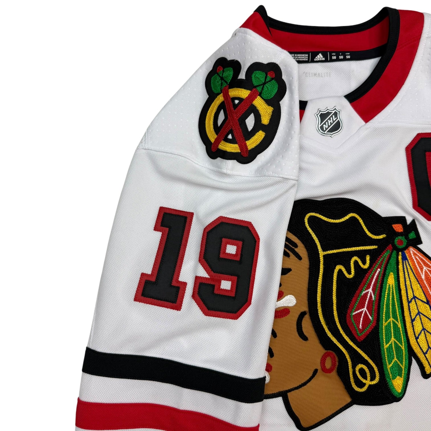 Chicago Blackhawks Johnathan Toews Away Jersey White