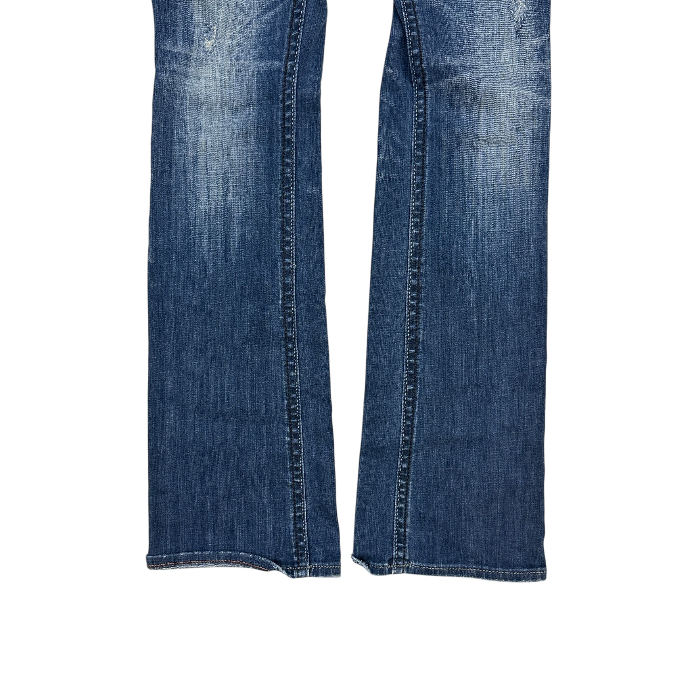 (W) Vintage Y2K Rock Revival Anja Boot Denim Jeans