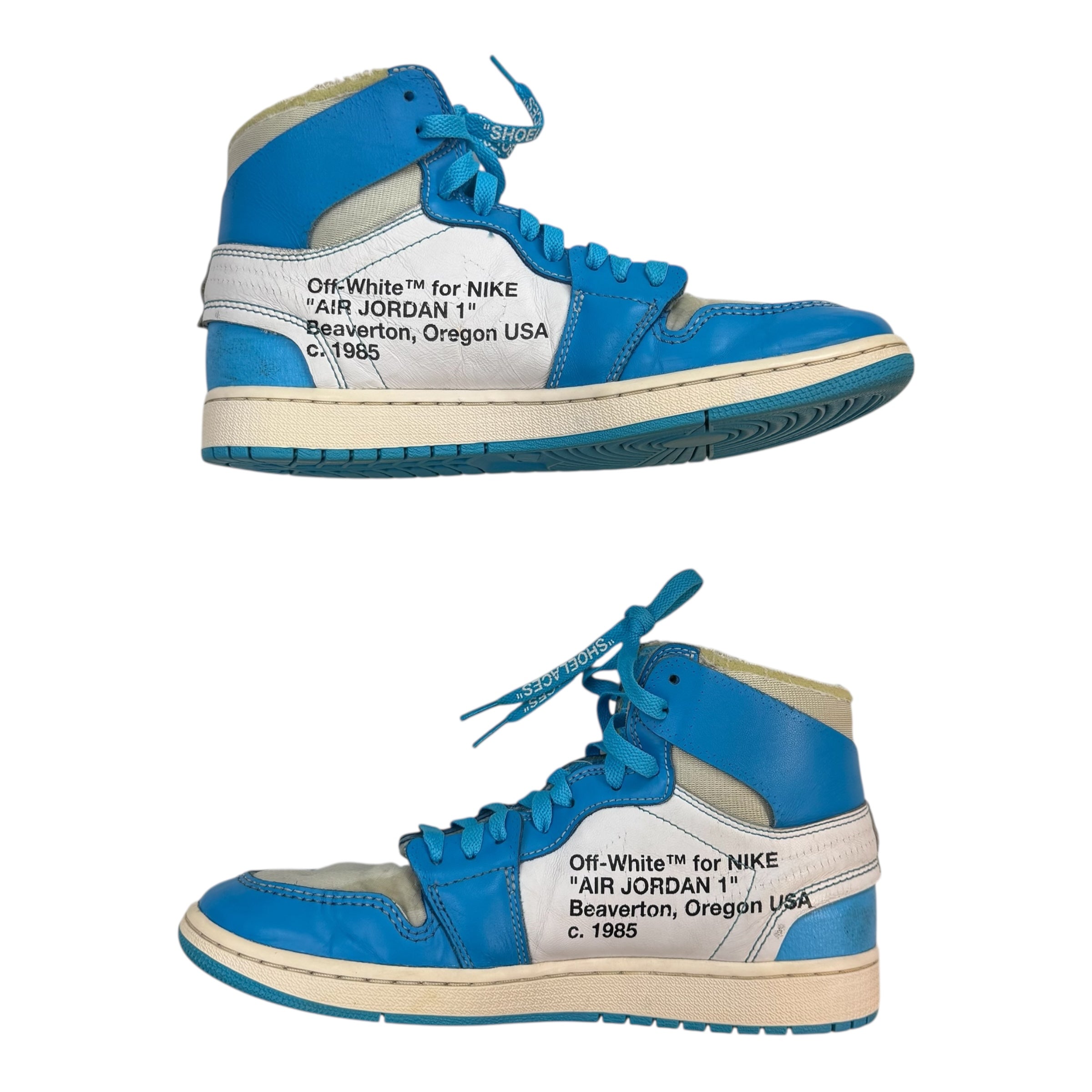 Jordan 1 High Off-White UNC (Used)