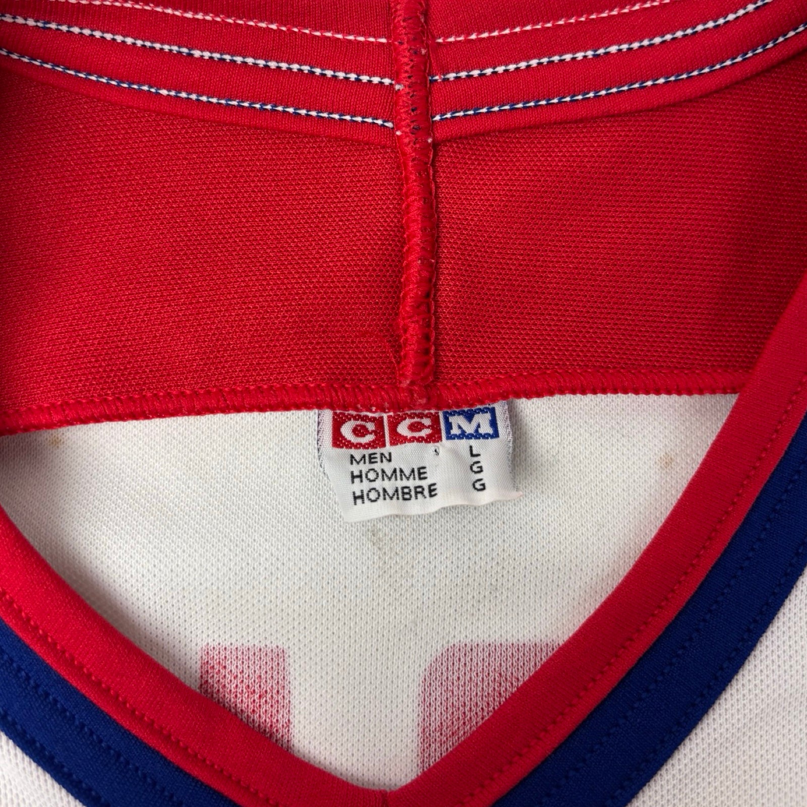 1995 CCM Jean-Claude Van Damme Sudden Death Promo Hockey Jersey
