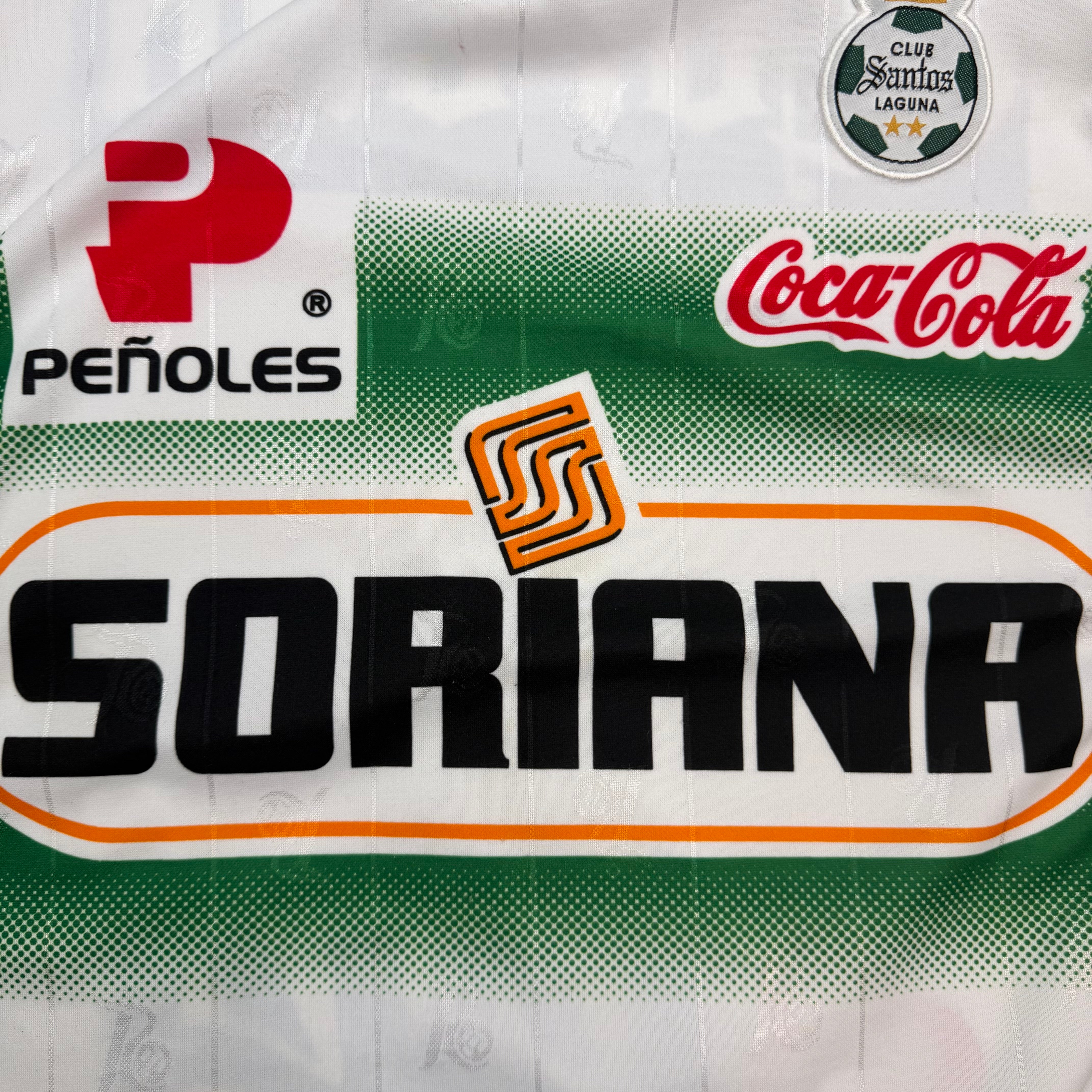 2007 Atletica Club Santos Laguna Home Jersey White/Green