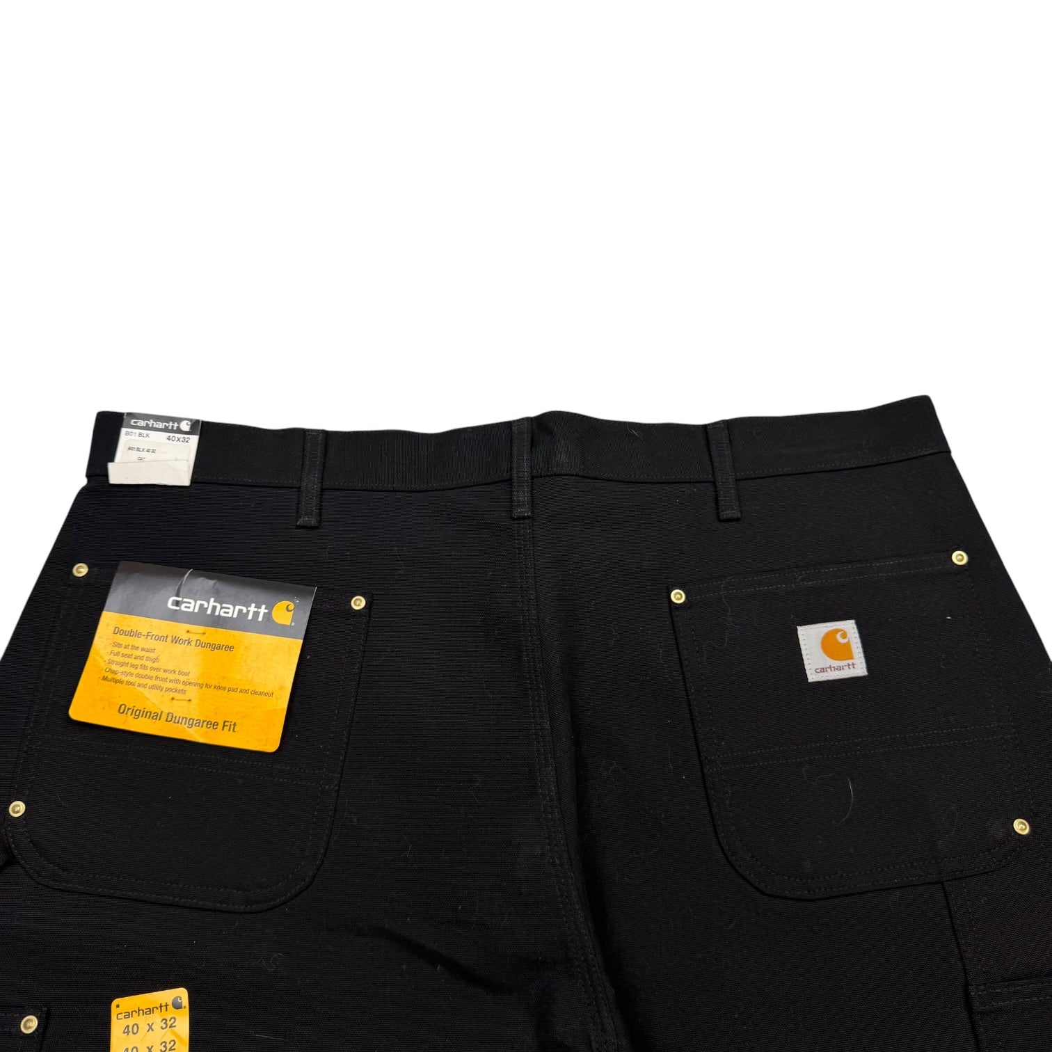 Vintage Carhartt Double Knee Pants Black
