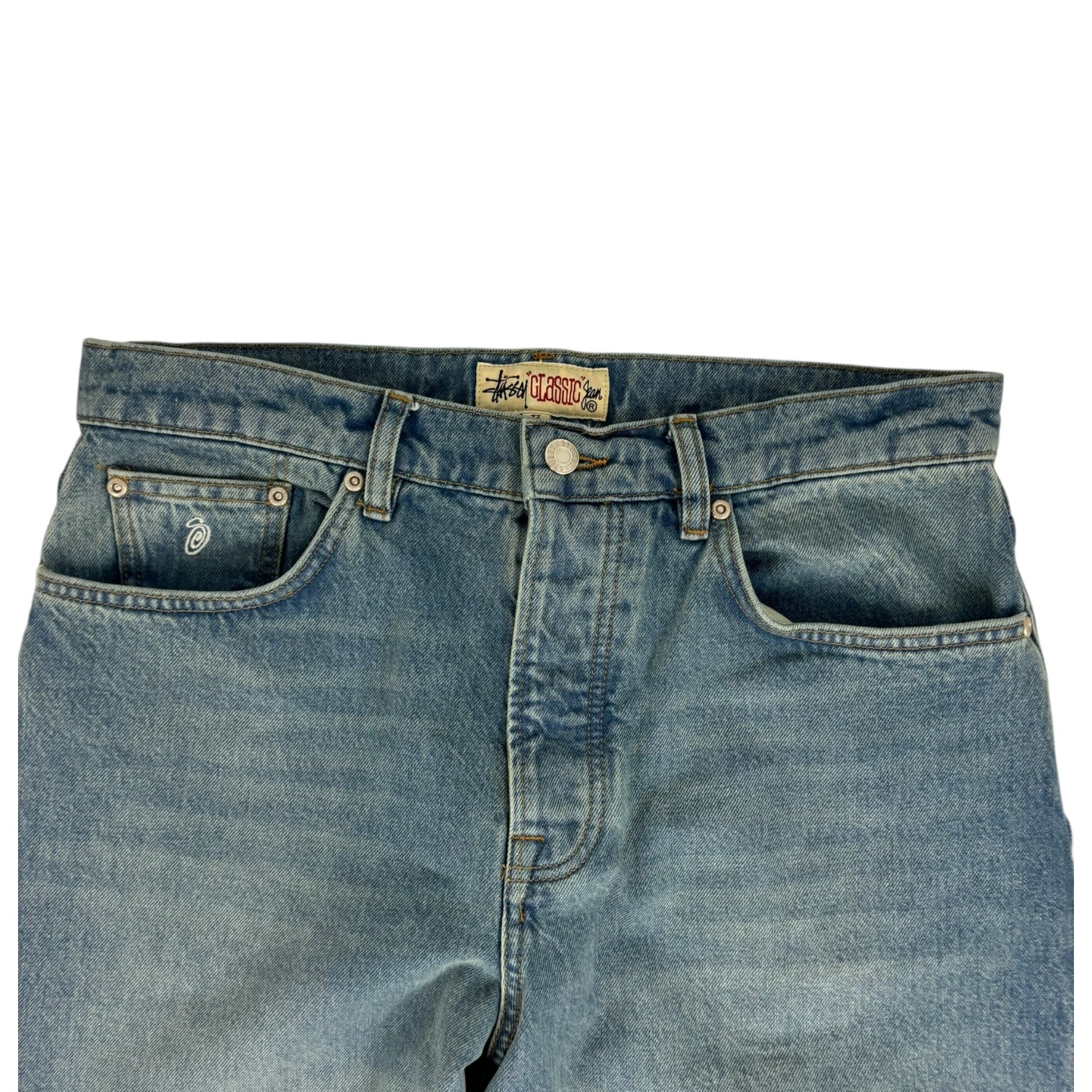 Stussy Classic Denim Jean Medium Wash