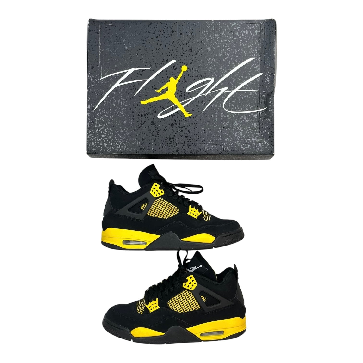 Jordan 4 Retro Thunder (2023)(Used)