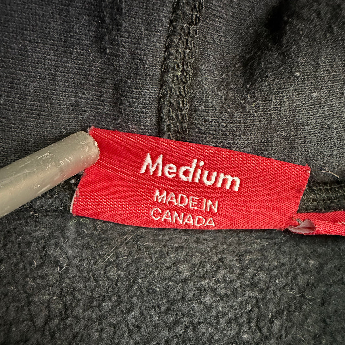Supreme Small Box Logo Hoodie Washed Black