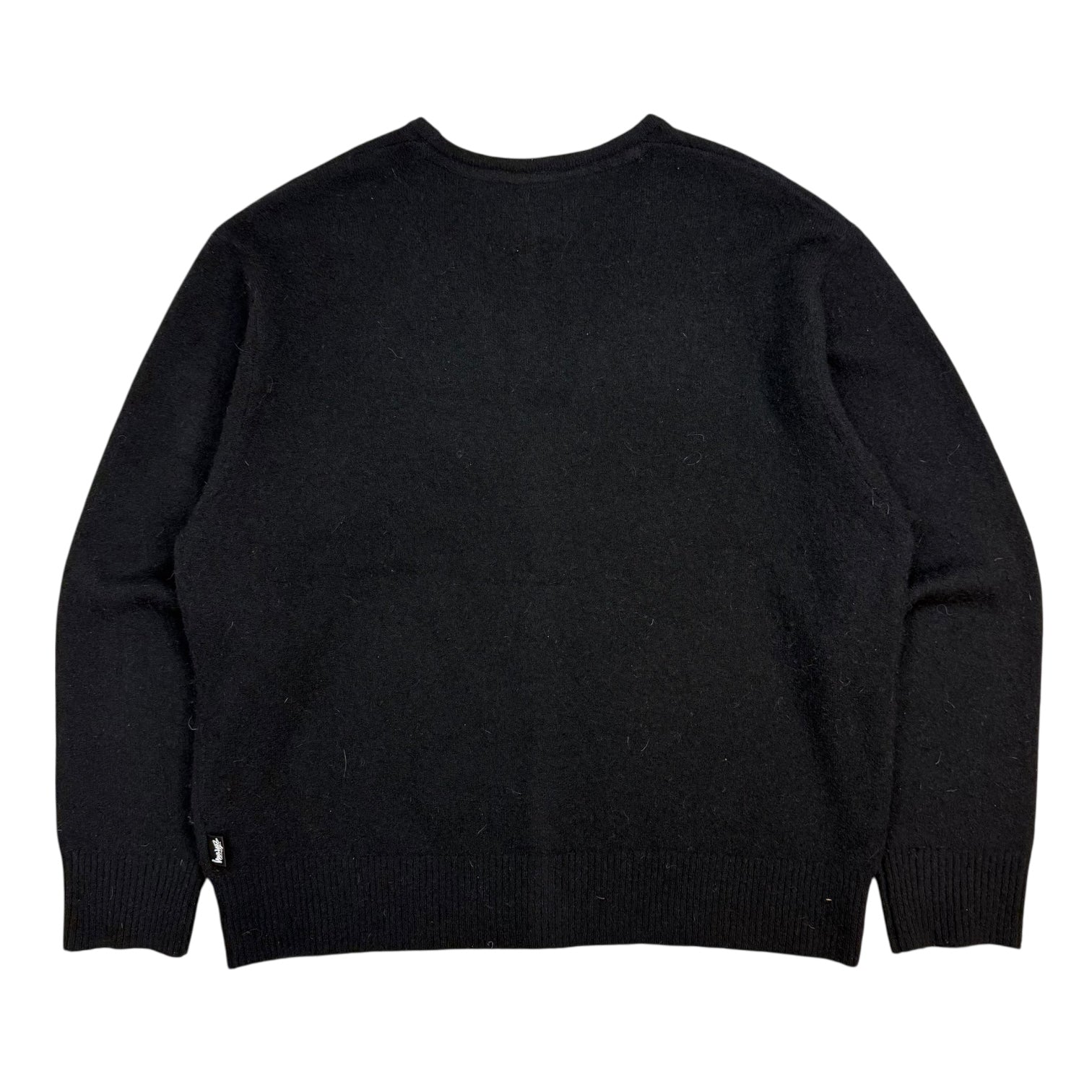 Stussy Brushed Cardigan Black