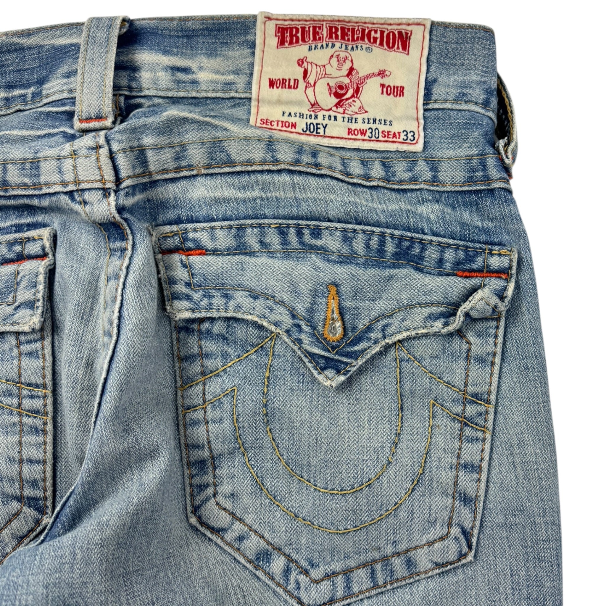 Vintage True Religion ‘ Joey ‘ Light Wash Denim Pants