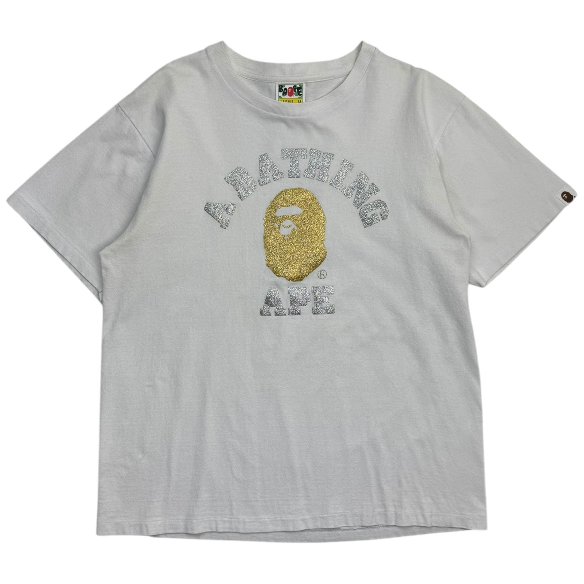 BAPE Glitter College Tee By A Bathing Ape