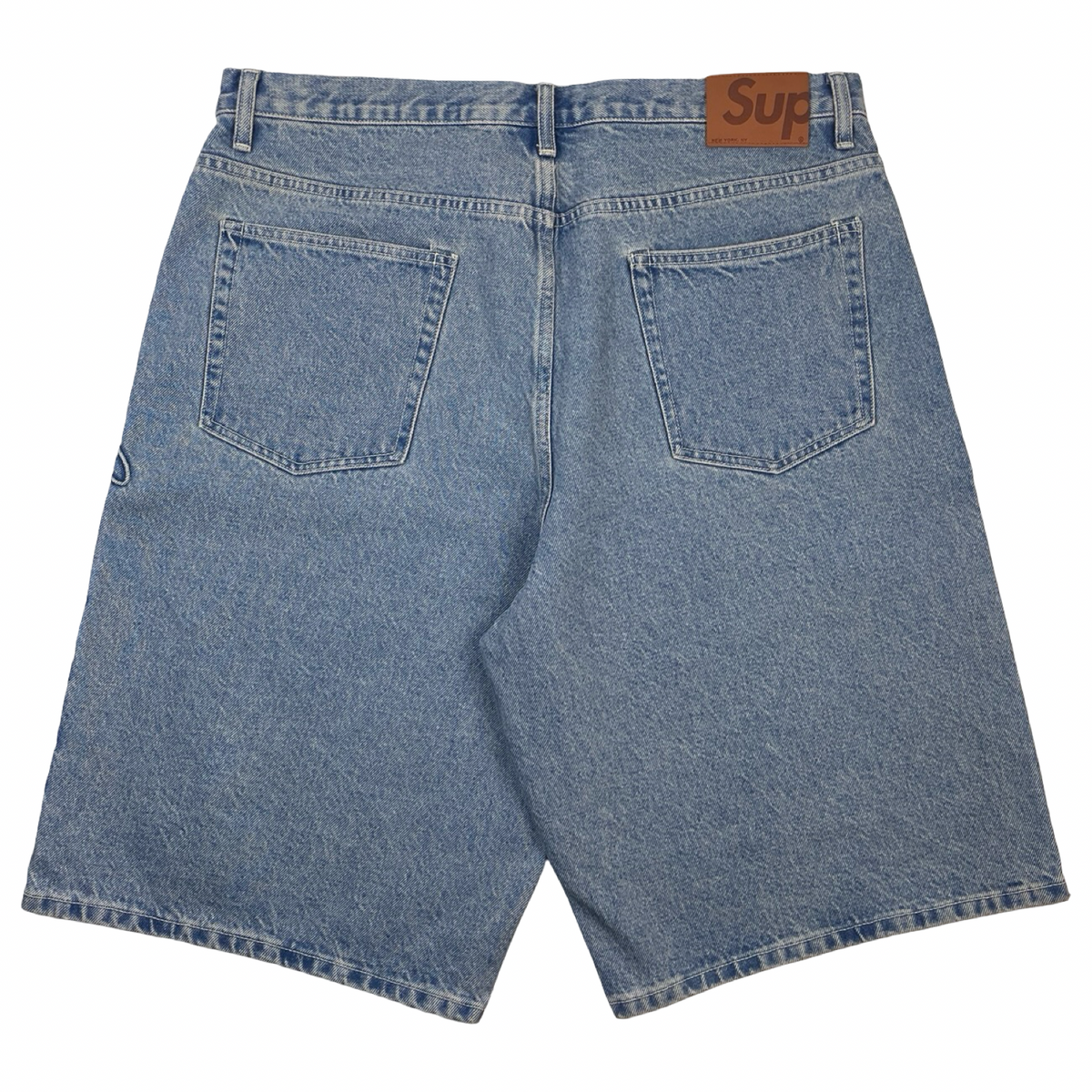 Supreme Script Baggy Denim Short