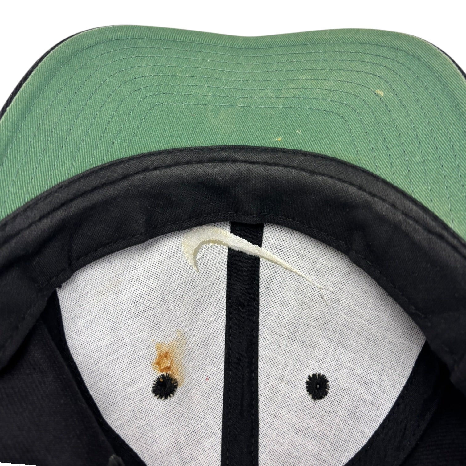 Vintage Nike Swoosh Hat Black