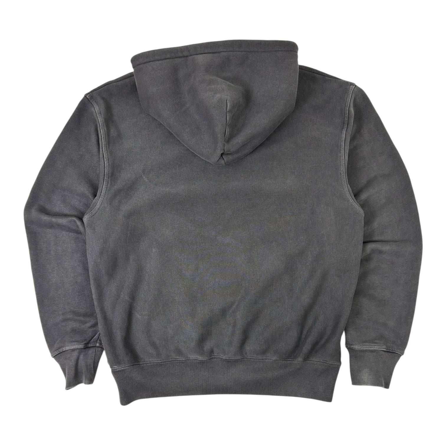 Stussy Basic Pigment Dyed Hoodie Washed Black