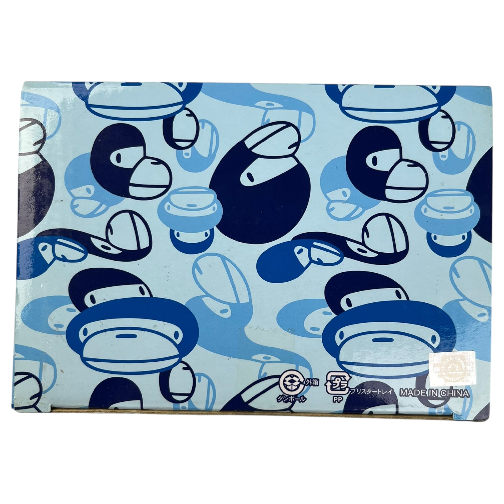 BAPE x Bear Brick Baby Milo Camo 400% Blue